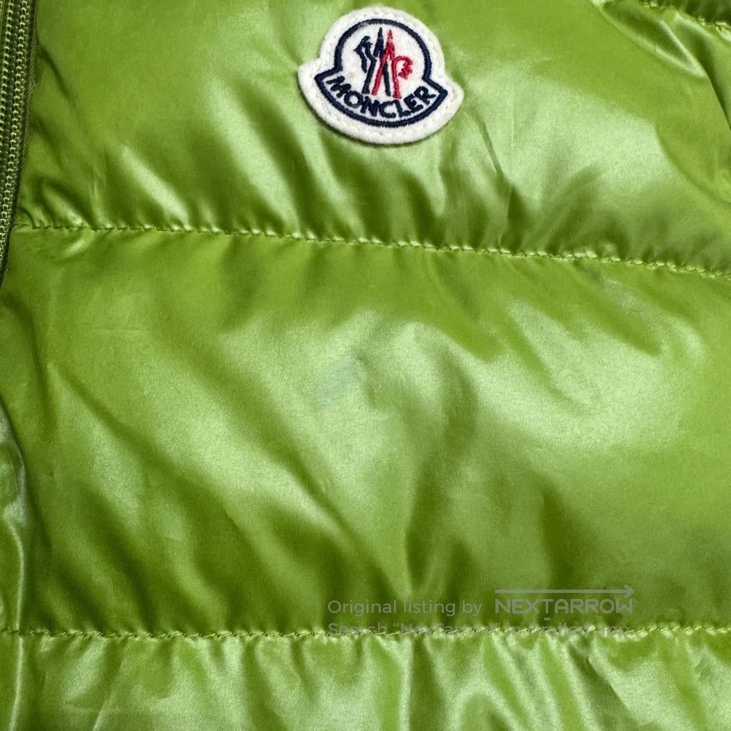 Moncler Green Puffer Vest - Size M. Size US M / EU 48-50 / 2 - 2 Thumbnail