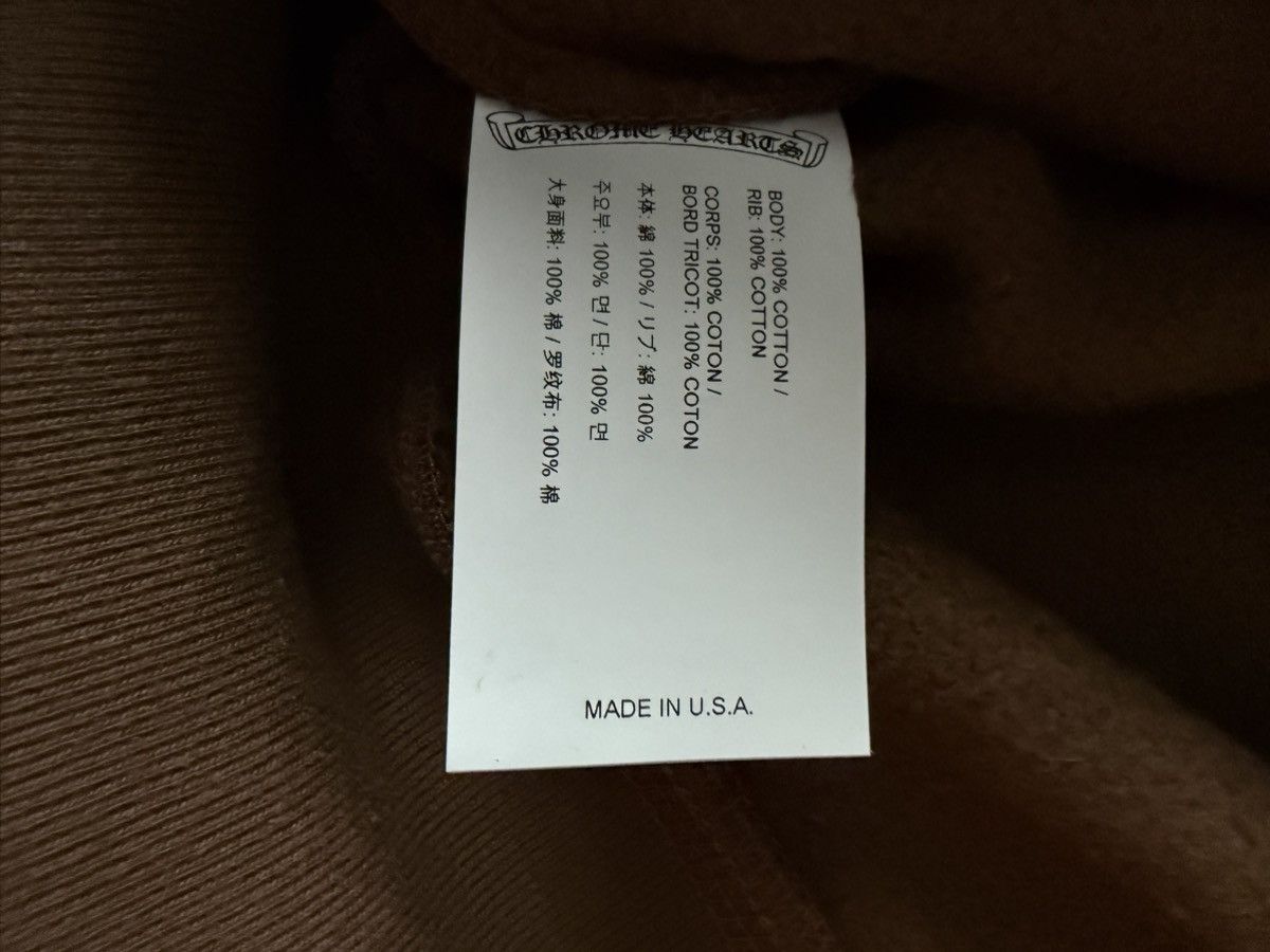 Chrome Hearts CHROME HEARTS 'SLO RIDE' BROWN QUARTER ZIP Size US S / EU 44-46 / 1 - 9 Thumbnail