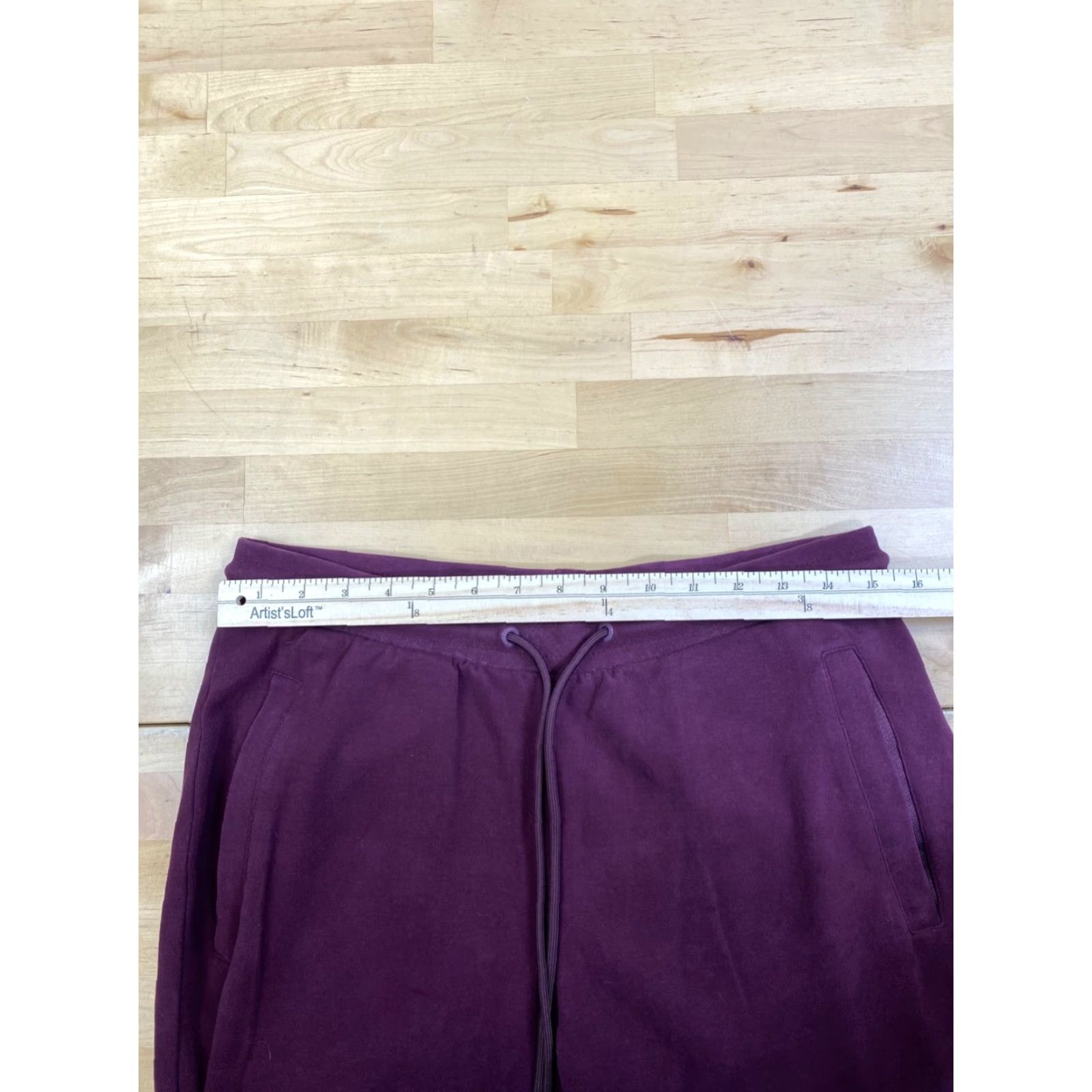 Vintage Alphalete Joggers Mens L Maroon Activewear Gym Training Drawstring Pants Size ONE SIZE - 7 Thumbnail