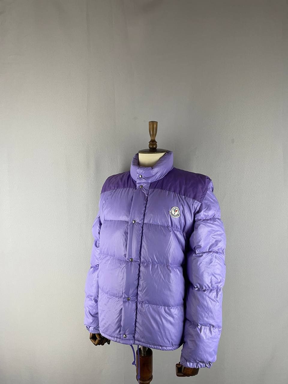 Moncler Moncler Grenoble Down Jacket Vest Vintage 1990s Purple Size US M / EU 48-50 / 2 - 1 Thumbnail
