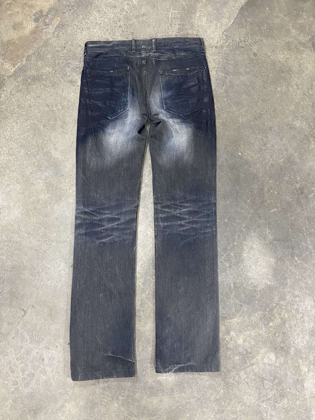 Black Barrett 🔥 Black Barret by Neil Barrett jeans acid wash Size US 30 / EU 46 - 5 Thumbnail