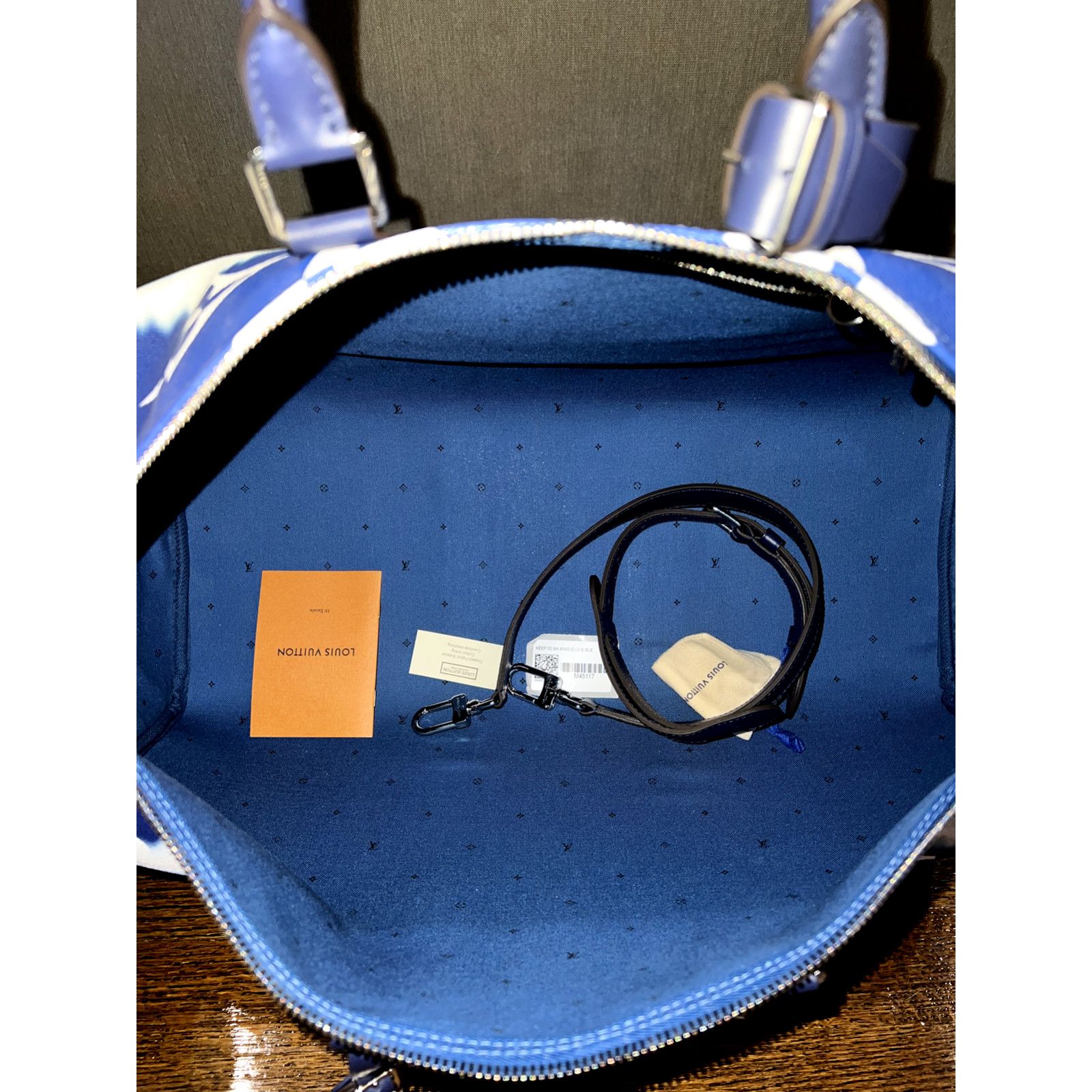 Louis Vuitton Louis Vuitton Keepall Bandouliere LV Weekend Travel Bag Size ONE SIZE - 9 Thumbnail