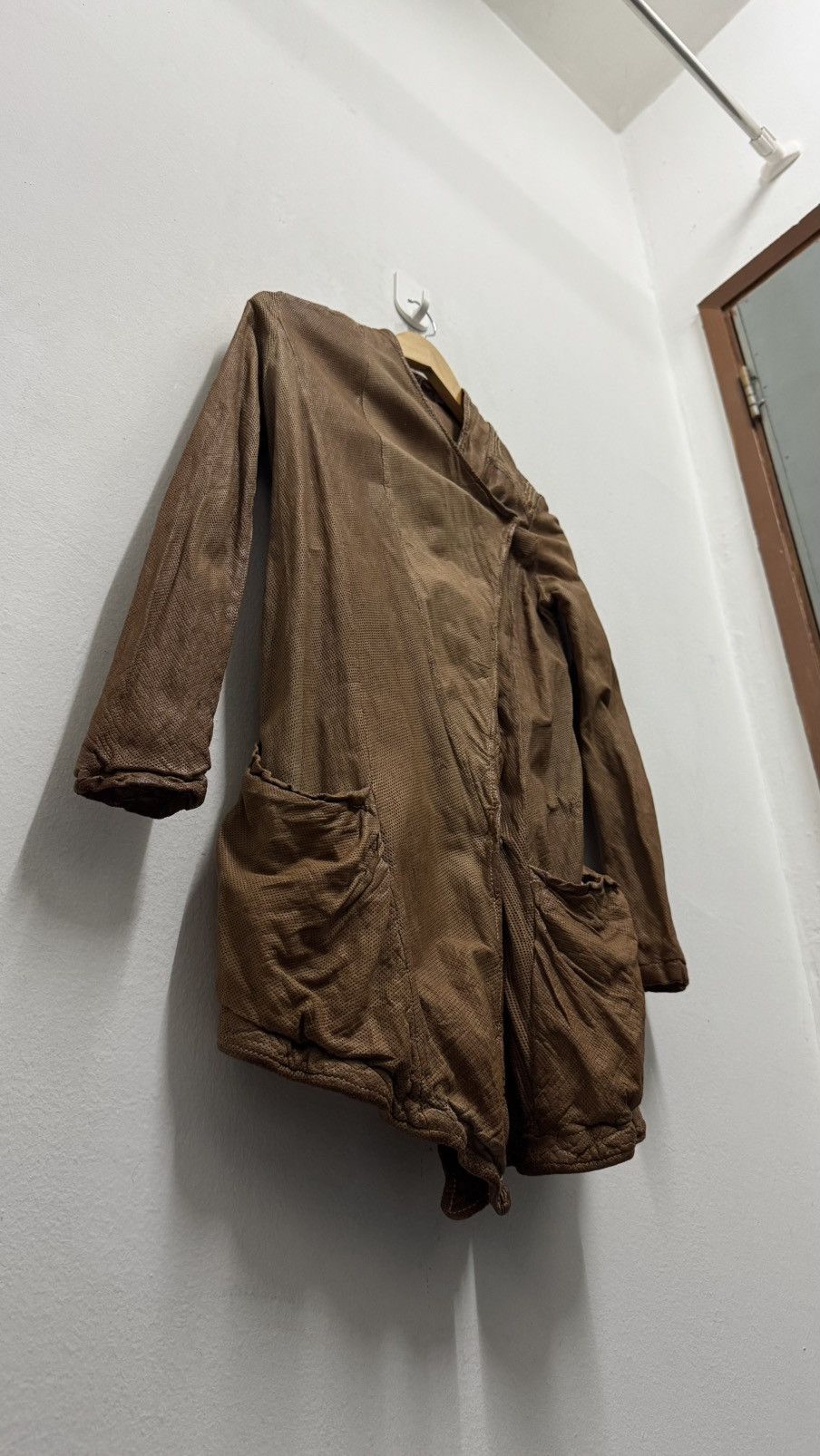 Giorgio Brato × Vintage Giorgio Brato leather jacket Size S / US 4 / IT 40 - 6 Thumbnail
