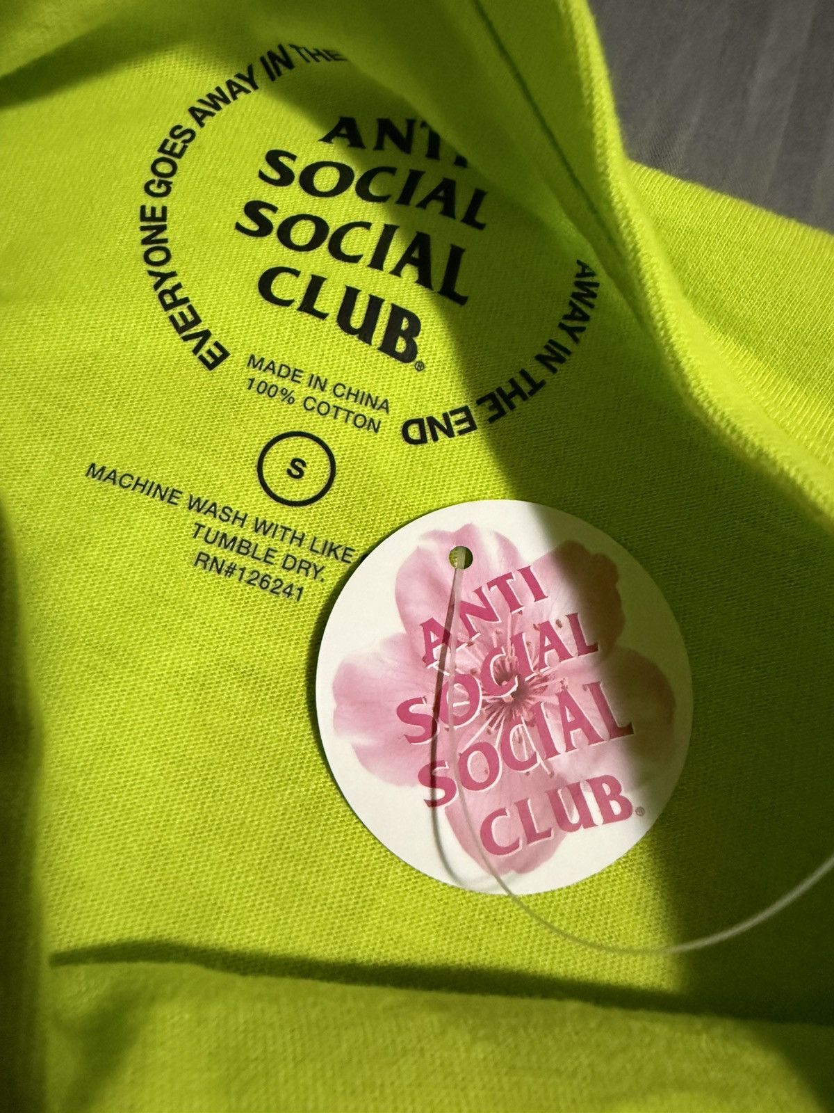 Anti Social Social Club Long sleeve ASSC Shirt reflective Size US S / EU 44-46 / 1 - 3 Thumbnail