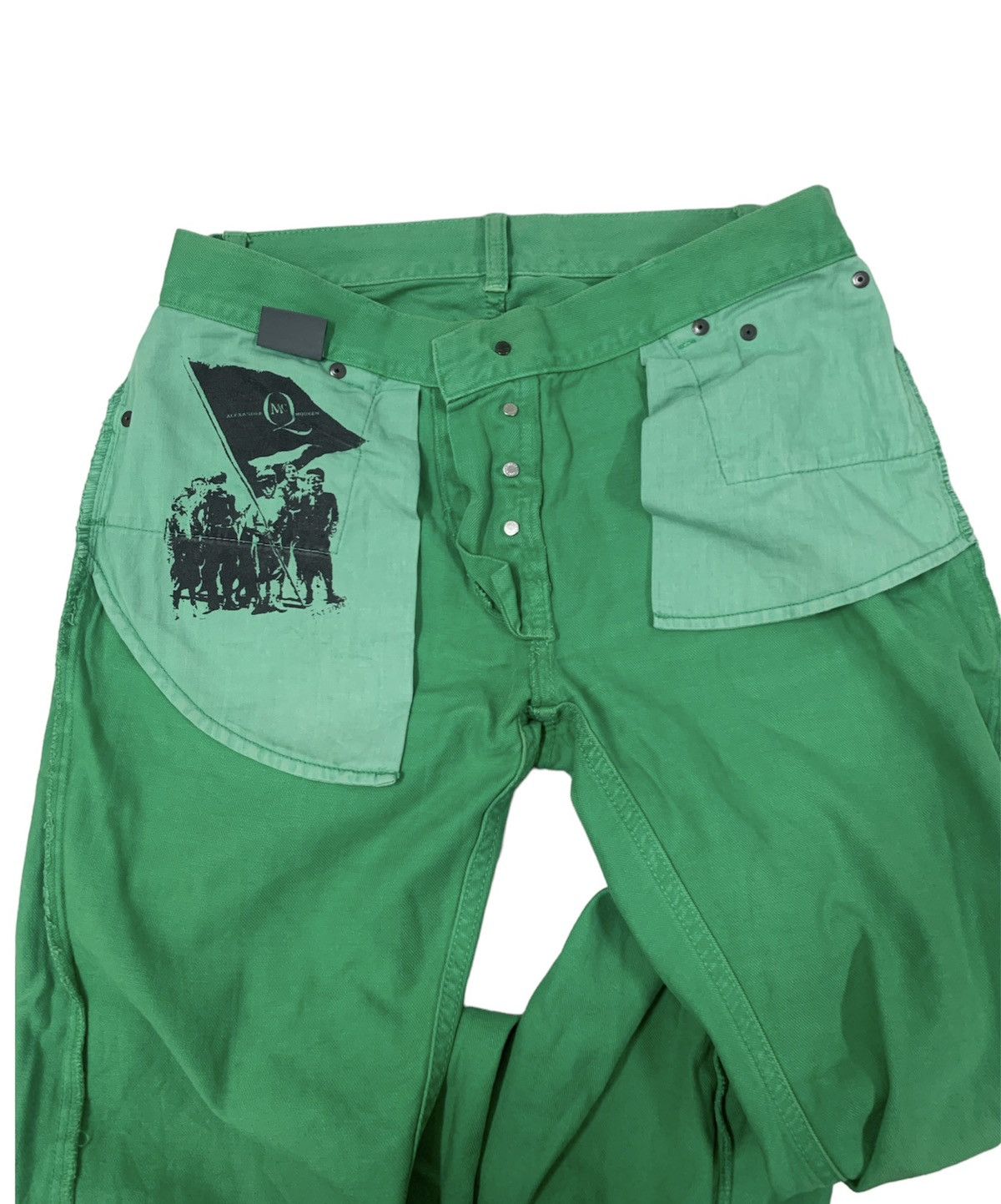 Alexander McQueen × Designer alexander mcqueen Straight cut jeans Size US 31 - 5 Thumbnail