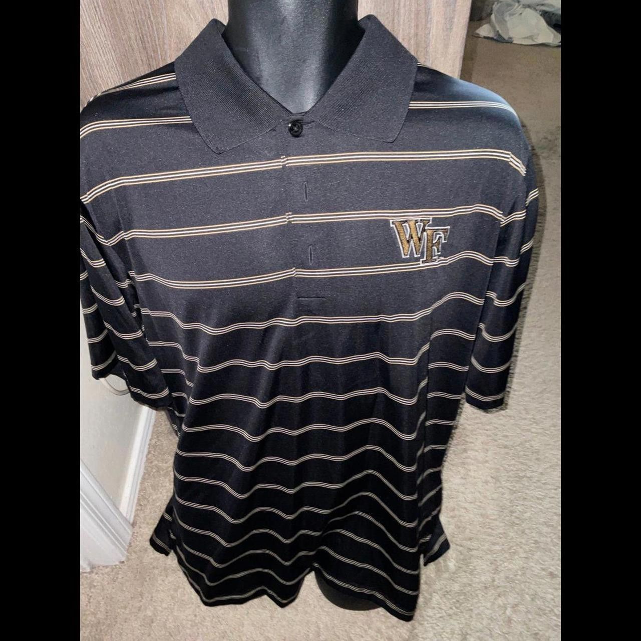 Designer Mens Used Black Gold Striped Size US XL / EU 56 / 4 - 1 Thumbnail