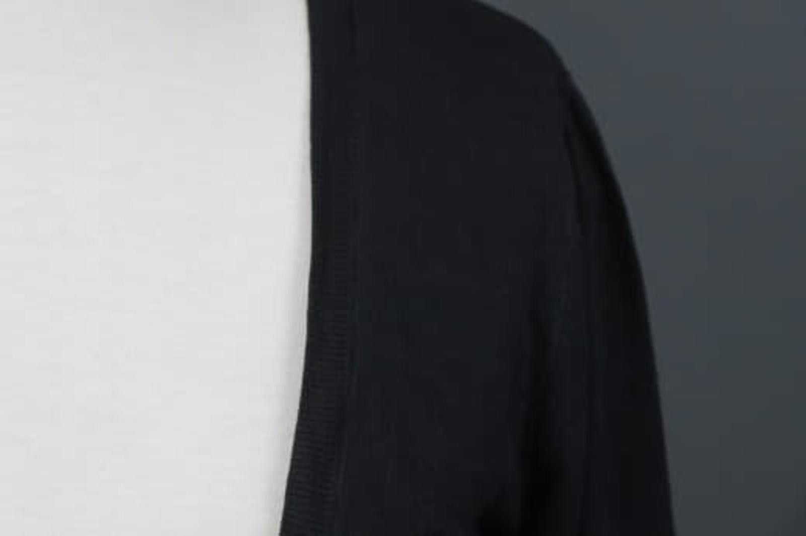 Zadig & Voltaire Zadig & Voltaire Black Stretch Relaxed Top Blouse Size M Size M / US 6-8 / IT 42-44 - 5 Thumbnail