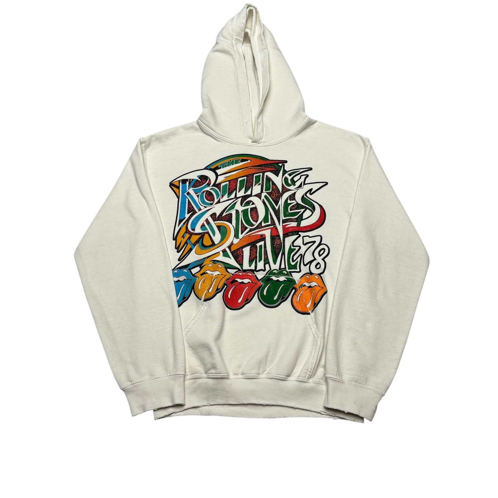 MadeWorn Madeworn Rolling Stones Live 78 Tour Hoodie Men's XS Vintage Size US XS / EU 42 / 0 - 1 Thumbnail
