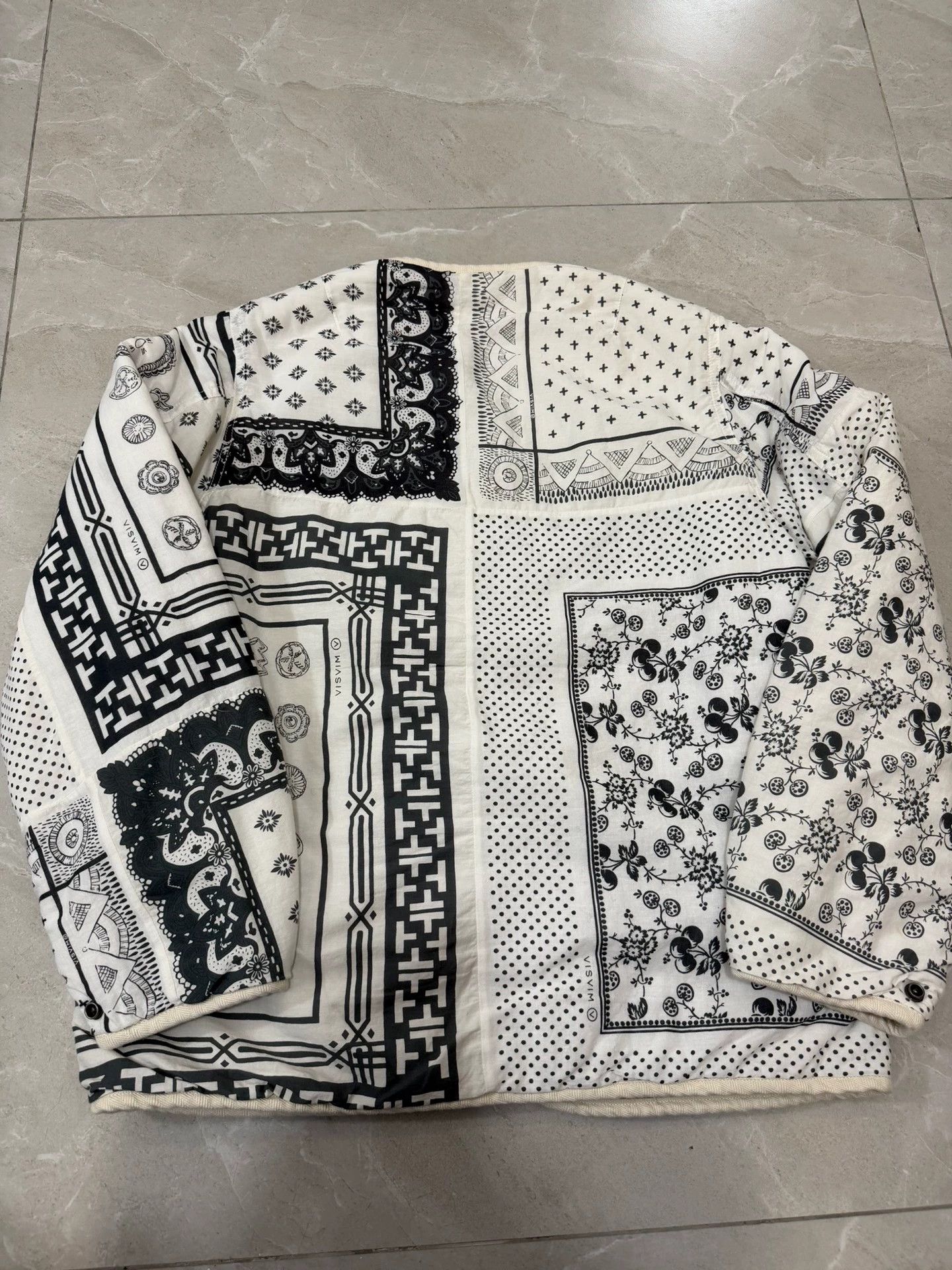 Visvim Visvim 19AW ICT Iris White Paisley Size 2 Size US M / EU 48-50 / 2 - 9 Thumbnail