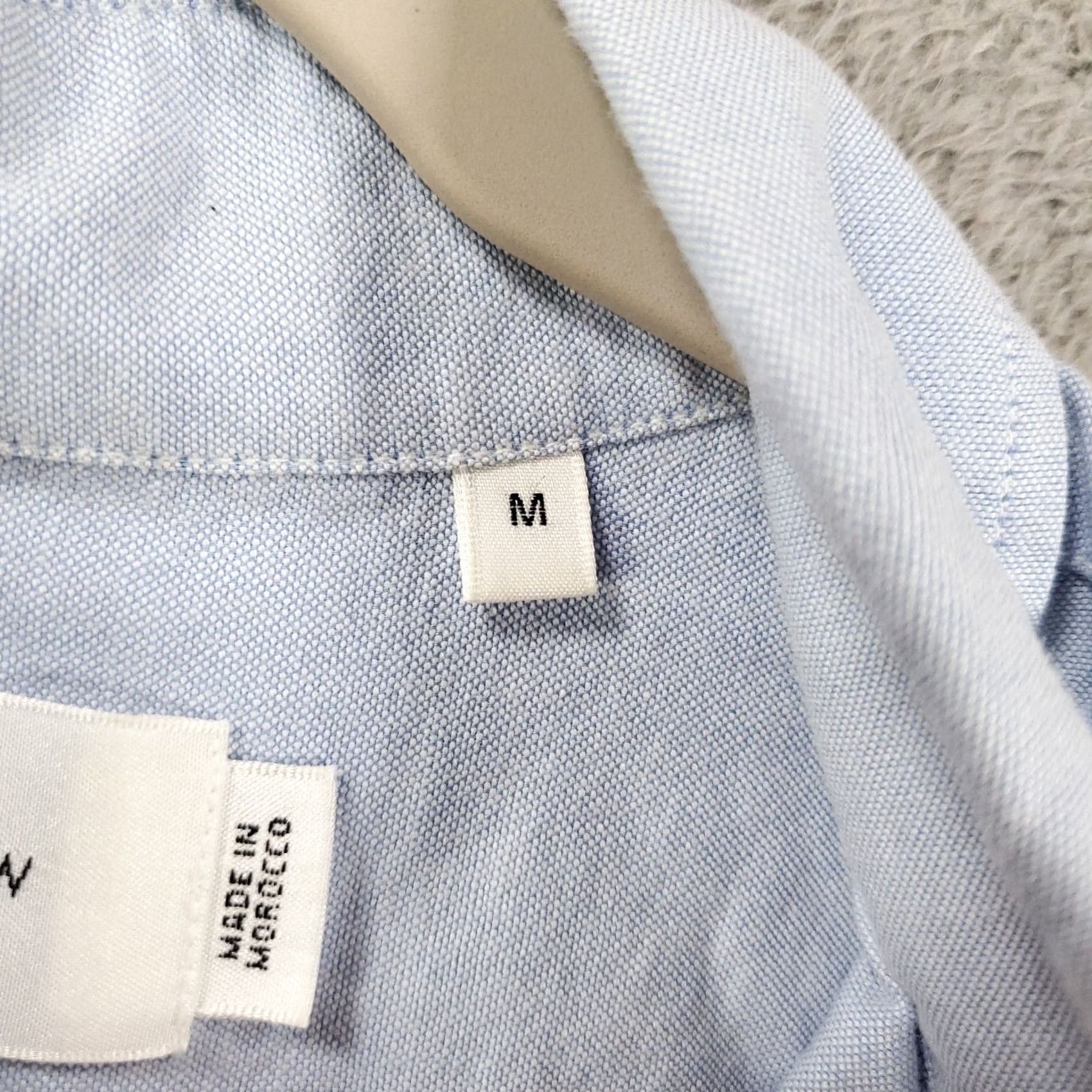 Mott & Bow Mott&Bow Button Down Shirt Mens Medium Light Blue Long Sleeve Casual Size US M / EU 48-50 / 2 - 5 Thumbnail