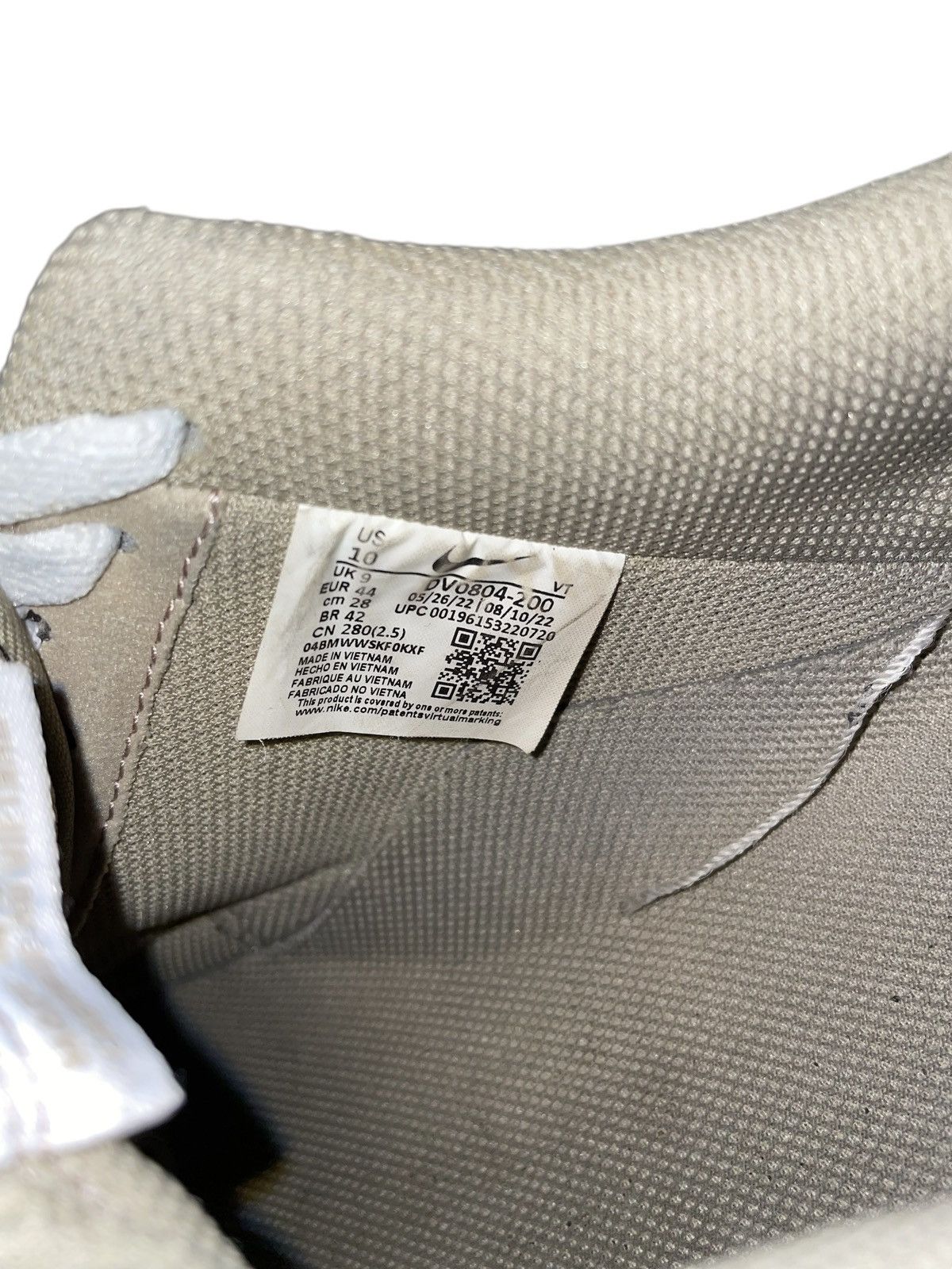 Nike Nike Air Force 1 ‘Khaki White’ Used Size 10 Size US 10 / EU 43 - 4 Thumbnail