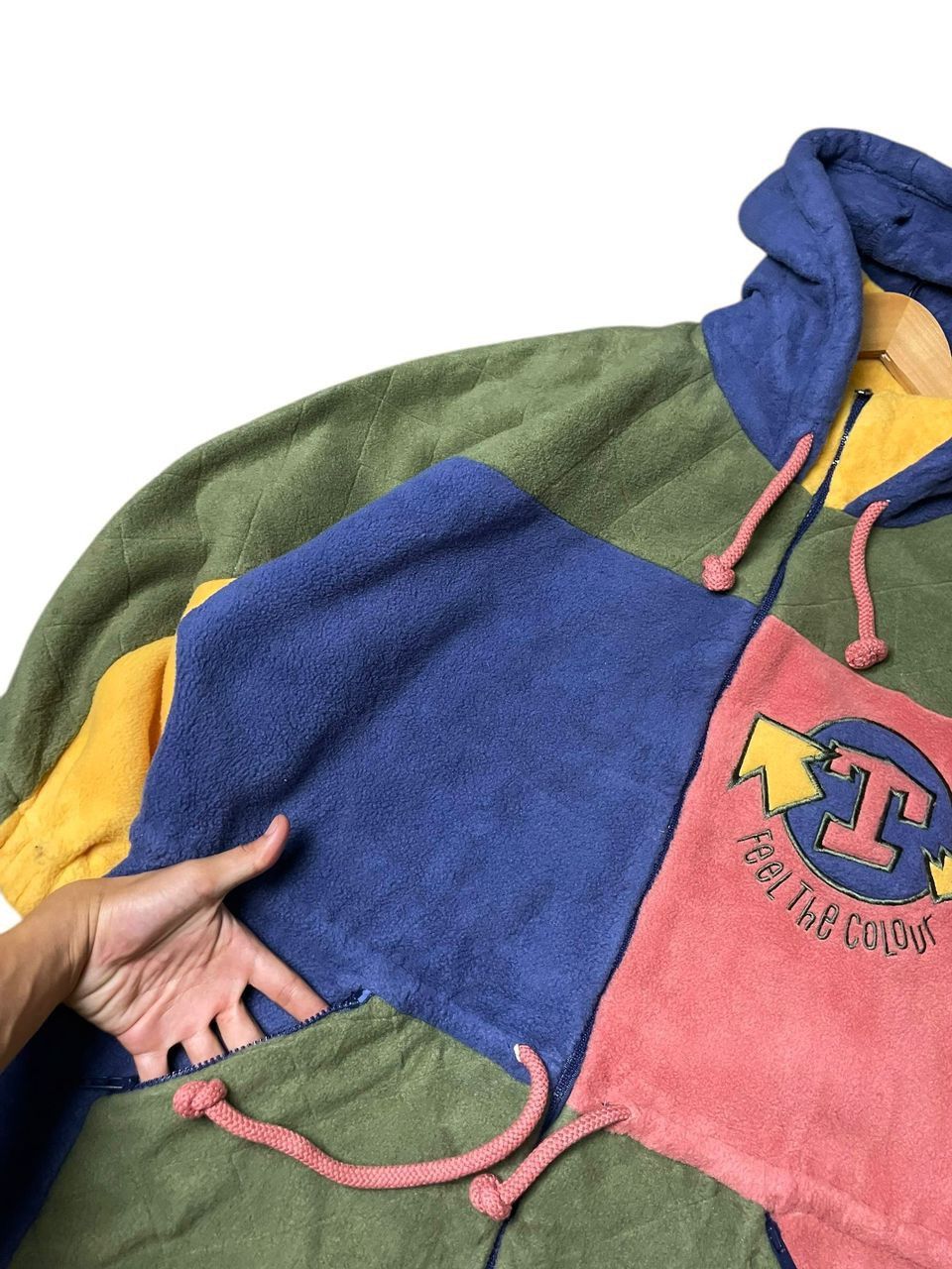 Polartec × Vintage Polartec New Zealand 90’s Fleece Hoodie (6) Size US S / EU 44-46 / 1 - 8 Thumbnail