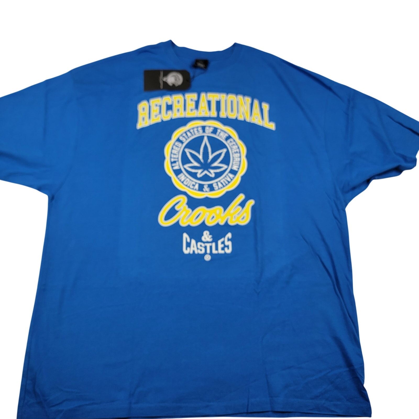 Crooks & Castles Crooks & Castles Tee + Sweatpants Set 3XL NWT Blue/Red 726 Size US 42 / EU 58 - 3 Thumbnail