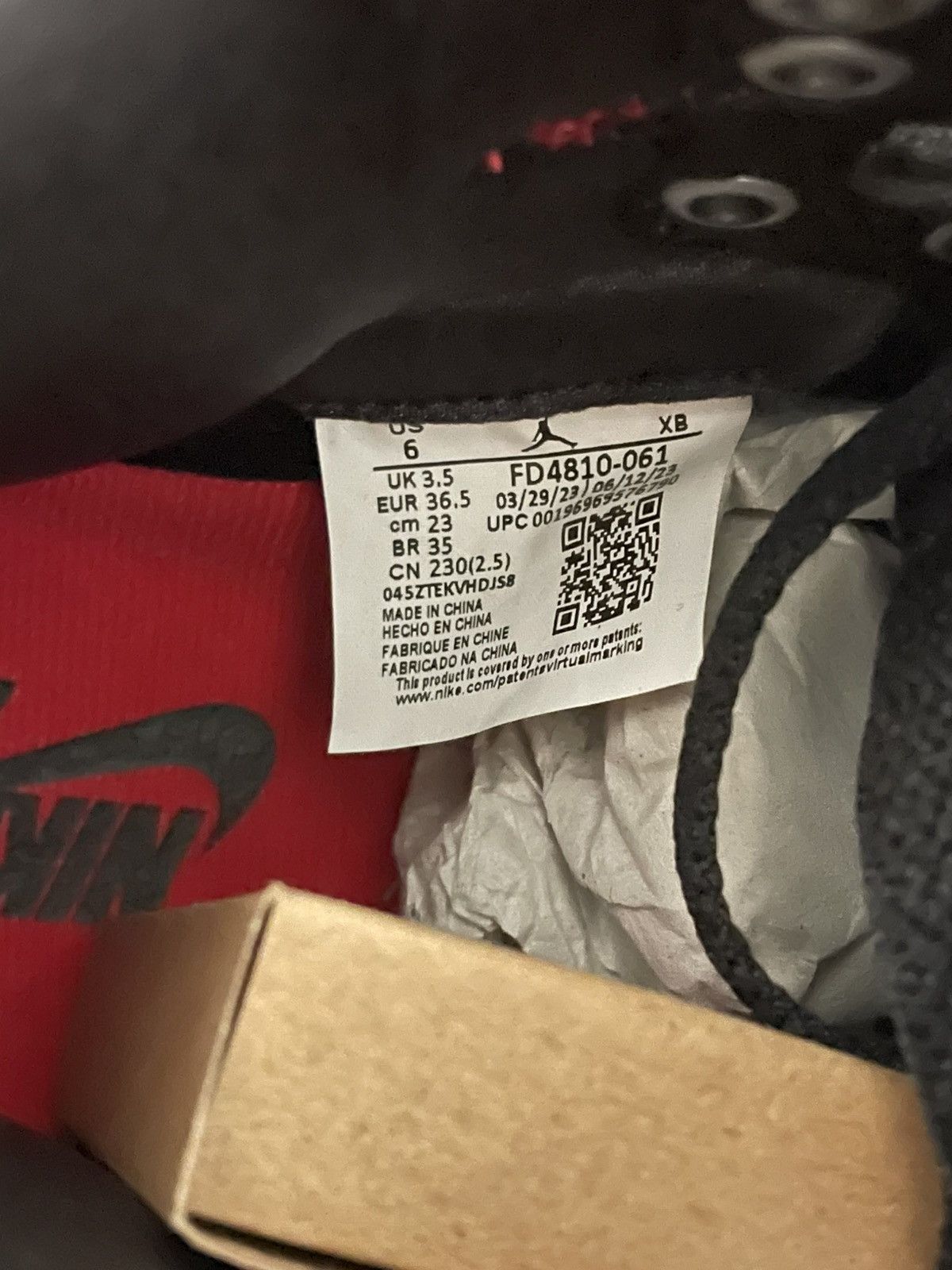 Jordan Brand Jordan 1 Bred Satin Size US 6 / IT 36 - 10 Thumbnail