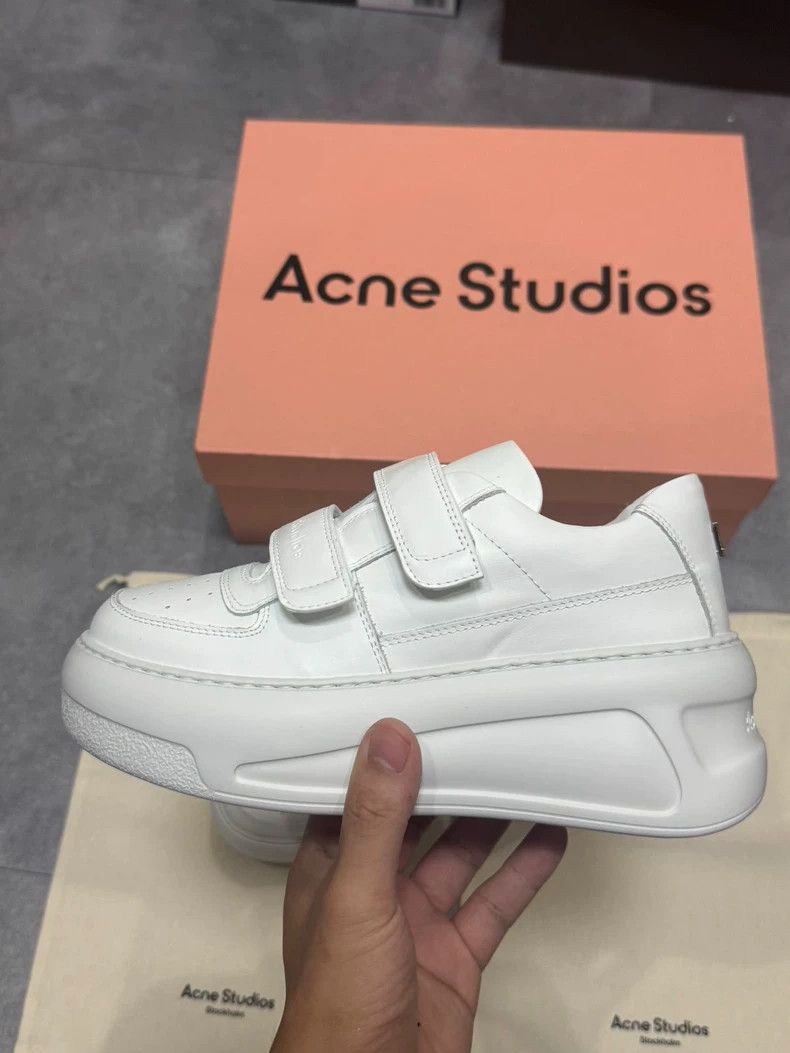 Acne Studios Acne Studios thick sole white sneakers Size US 5.5 / IT 35.5 - 4 Thumbnail
