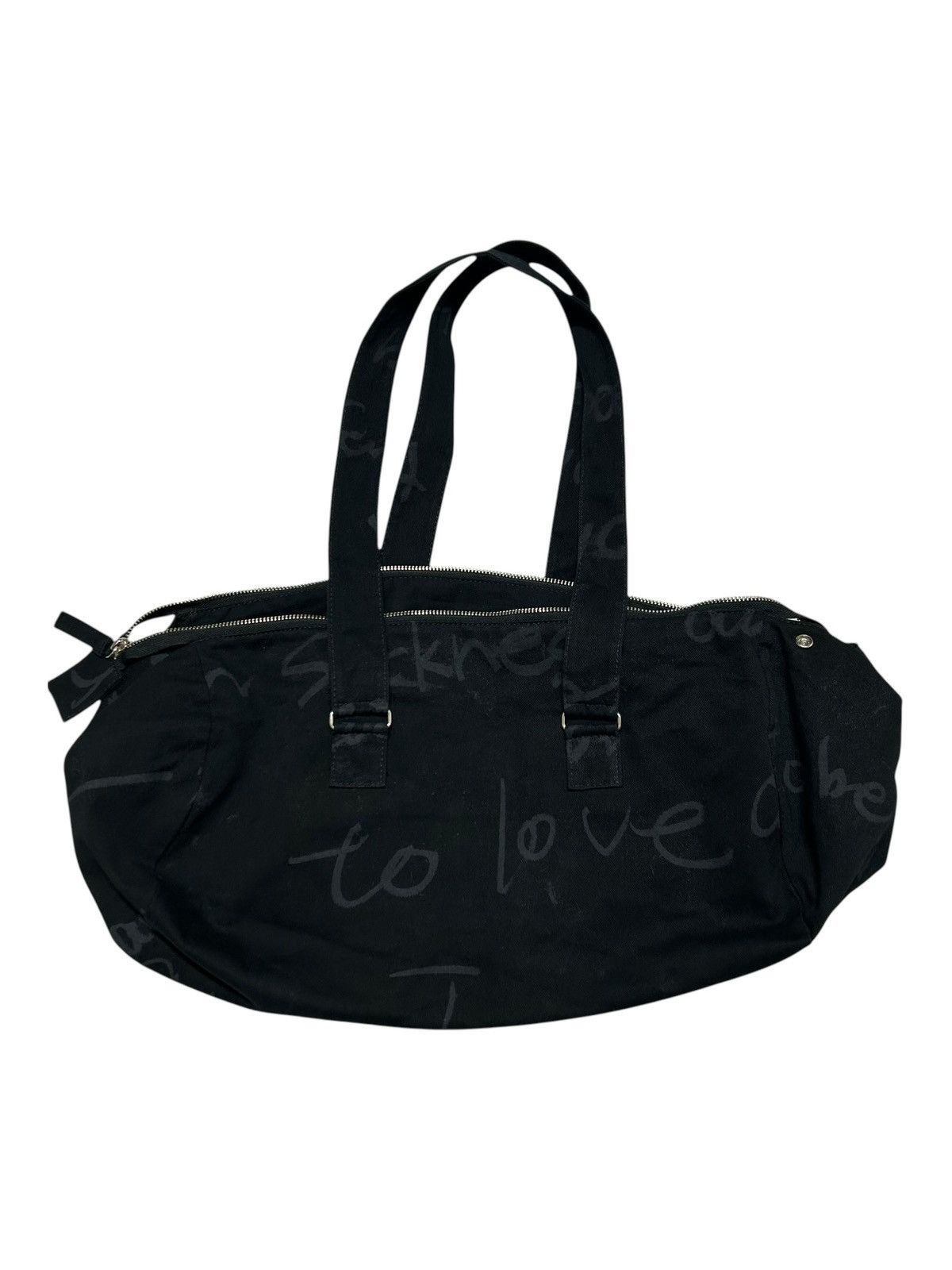 Y's for men】ボストンバック（ブラック）/ヨウジヤマモト