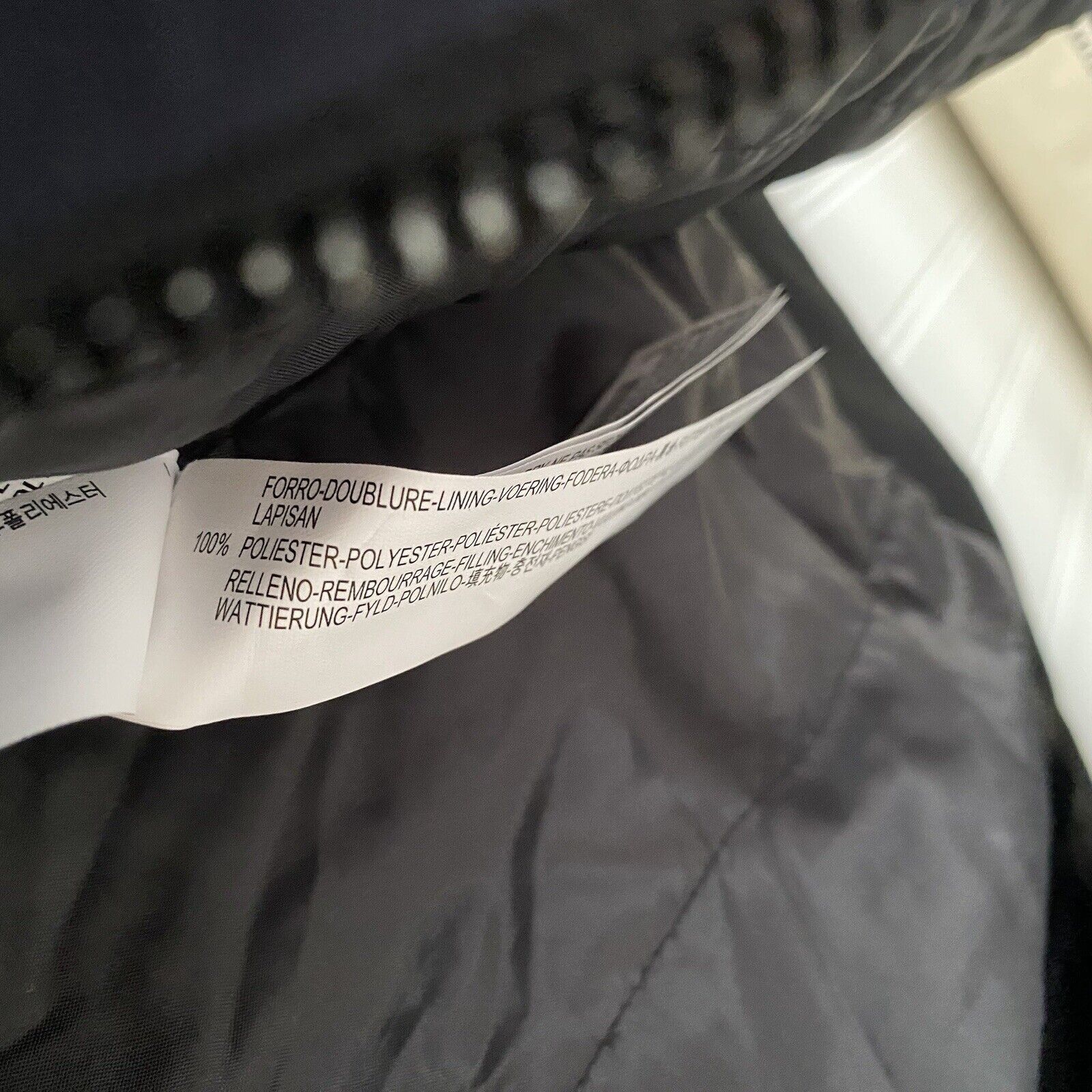 Zara Zara Mens Basic Navy Blue Windbreaker Bomber Jacket Zipper Size US M / EU 48-50 / 2 - 6 Thumbnail