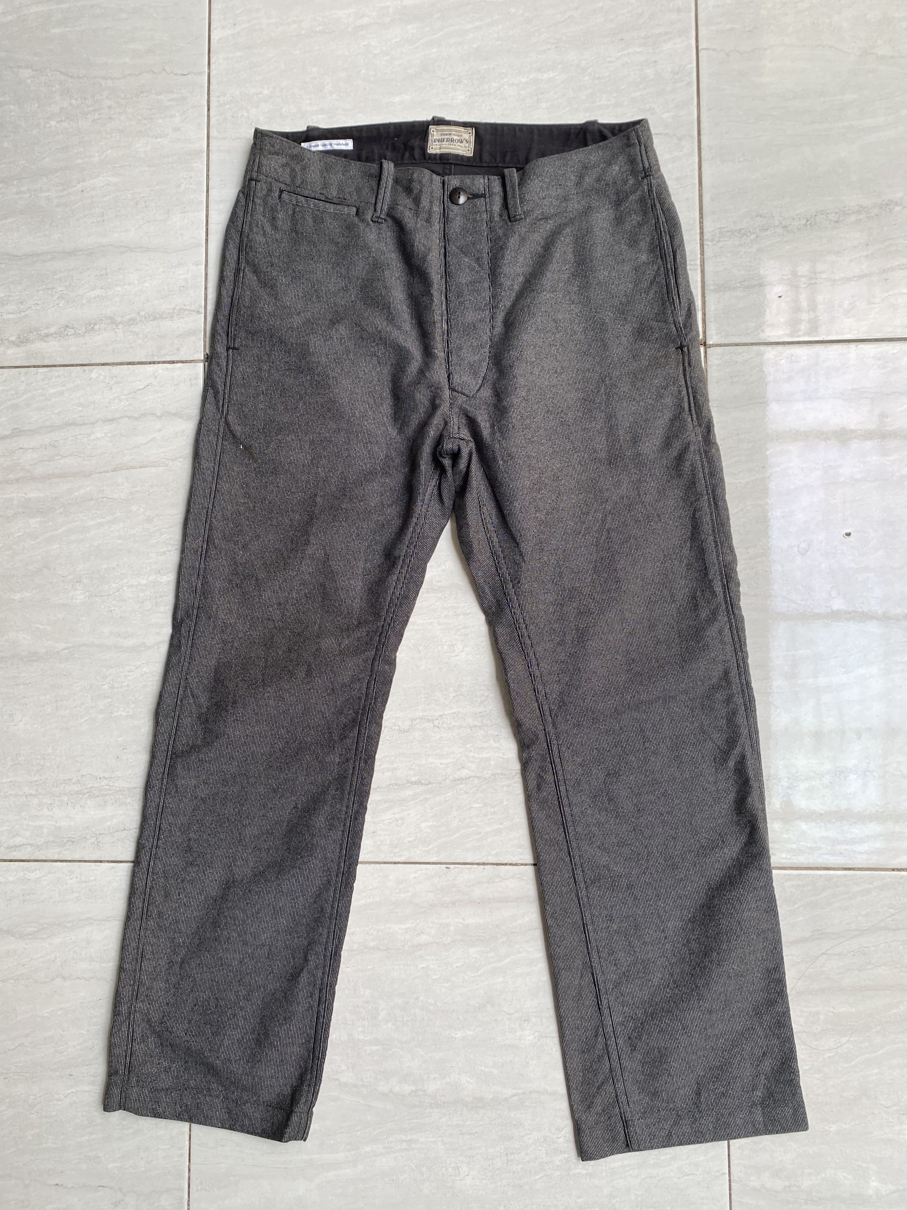 Pherrow's PHERROW’S Stormy Blue Mfg.Co Grey Pants Size US 30 / EU 46 - 7 Thumbnail