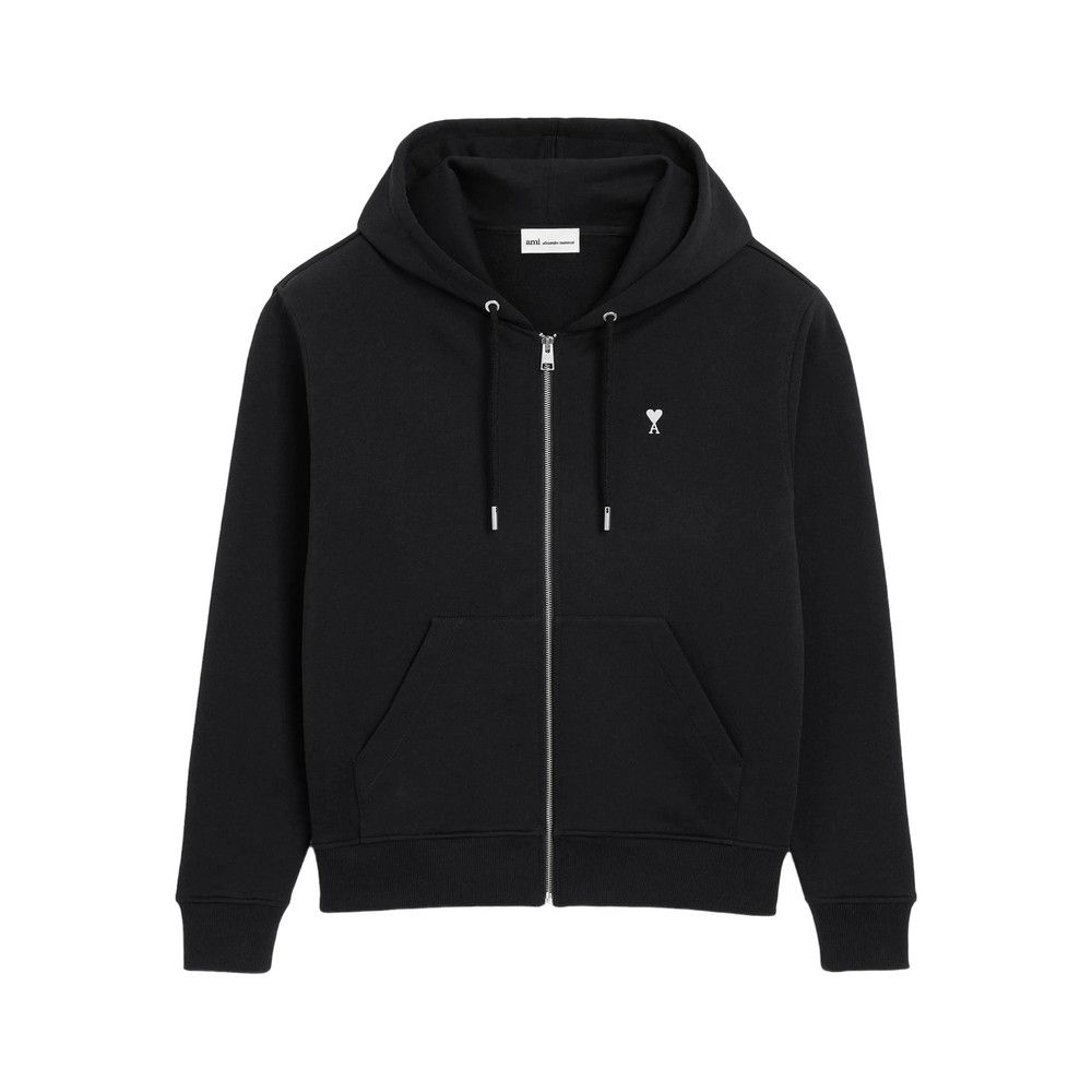 AMI Ami Paris BLACK Sweaters & Knitwear - Hoodies Size US XXL / EU 58 / 5 - 1 Thumbnail