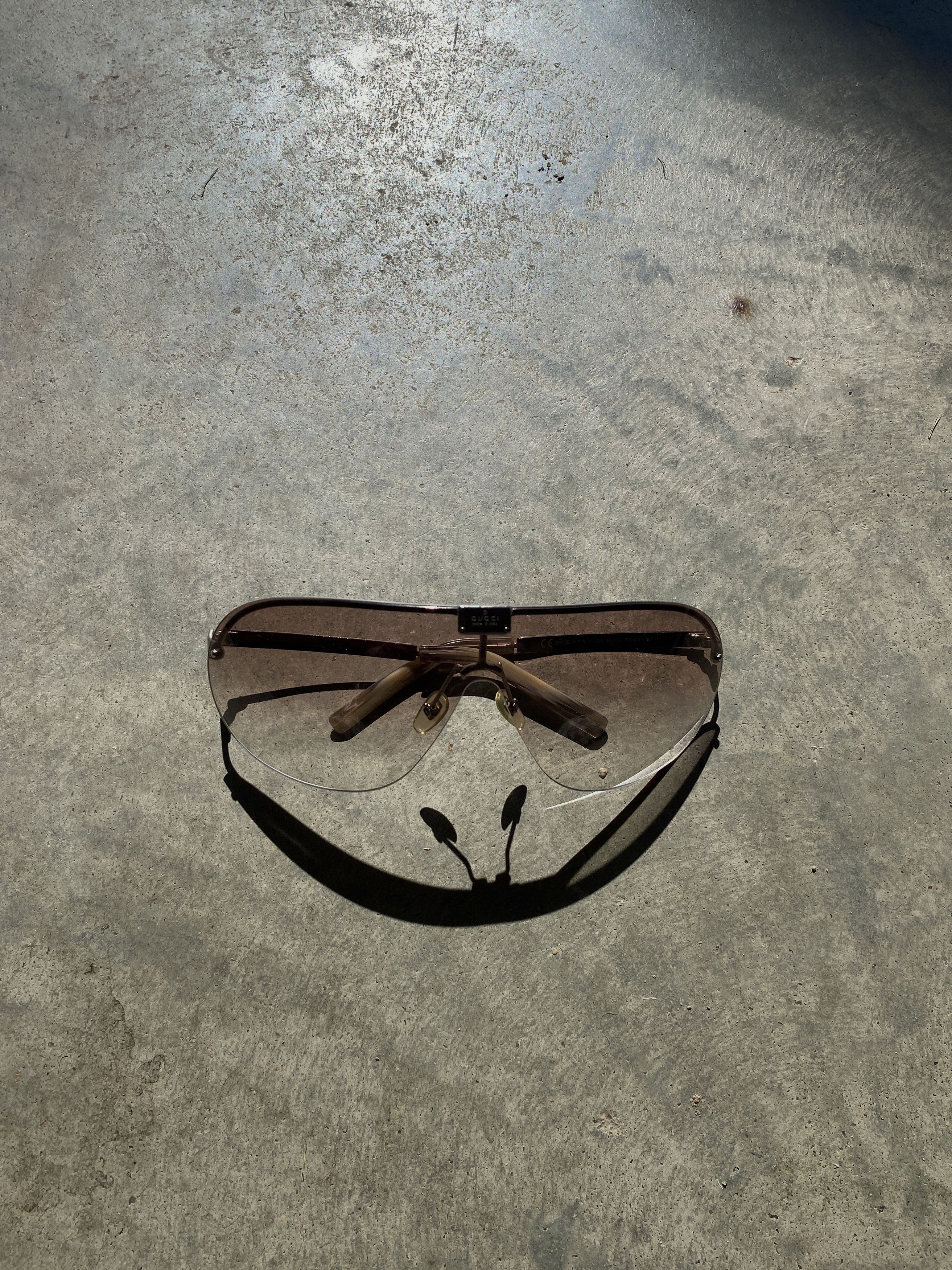 Gucci Gucci Brown Gradient Aviator Sunglasses GG 1853S Size ONE SIZE - 4 Thumbnail