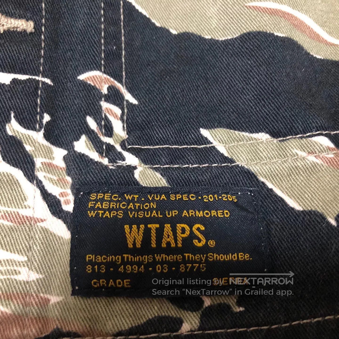Wtaps wtaps tiger stripe jacket in size S. Size US S / EU 44-46 / 1 - 5 Thumbnail