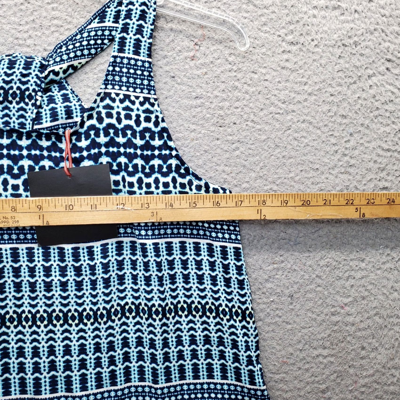 Cynthia Rowley Cynthia Rowley Tank Top Womens Small Multicolor Pattern Stretch Sleeveless Racerback Shirt Size S / US 4 / IT 40 - 4 Thumbnail