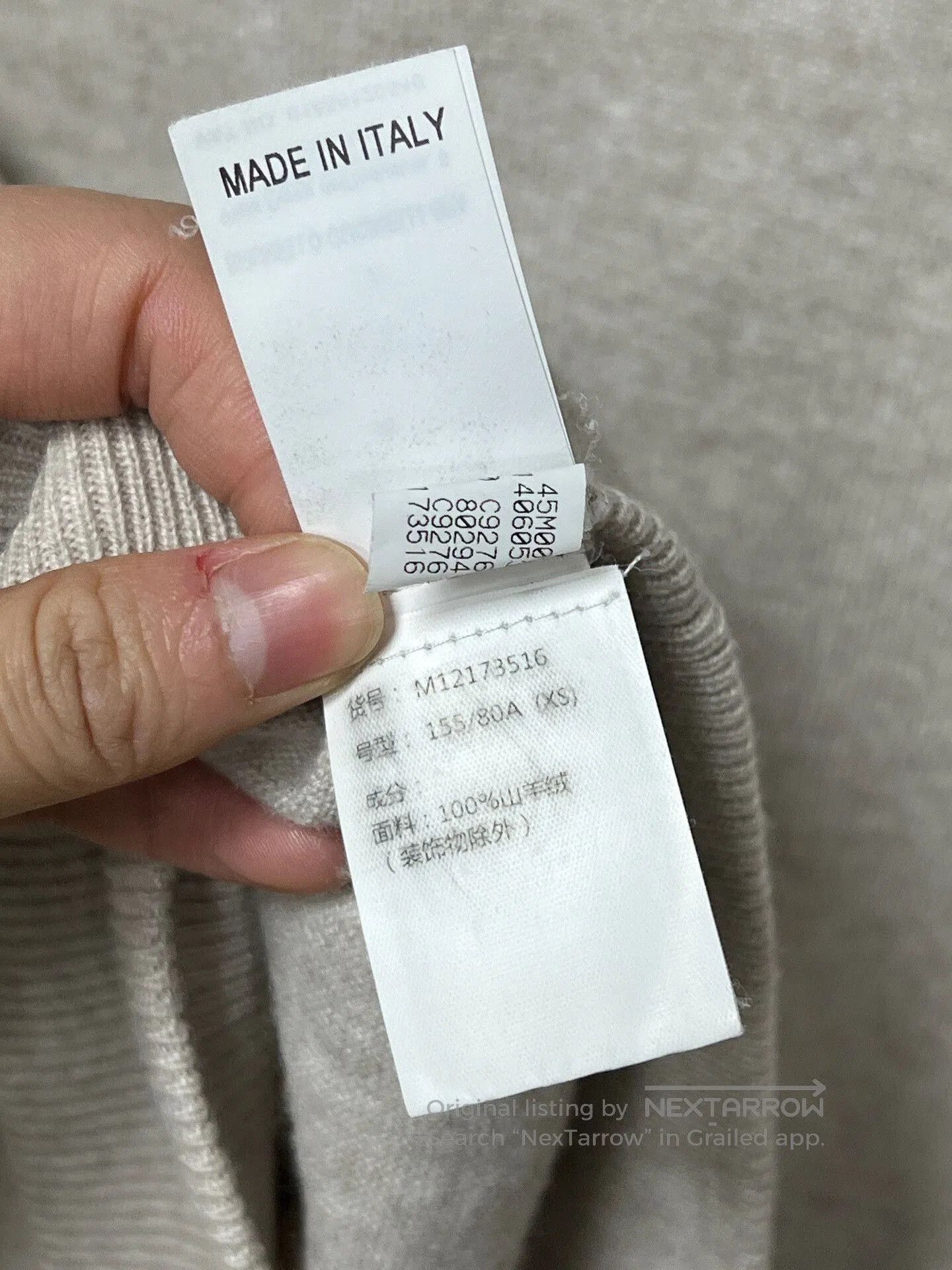 Brunello Cucinelli Brunello Cucinelli Beaded Cashmere Jacket. Size XS / US 0-2 / IT 36-38 - 5 Thumbnail