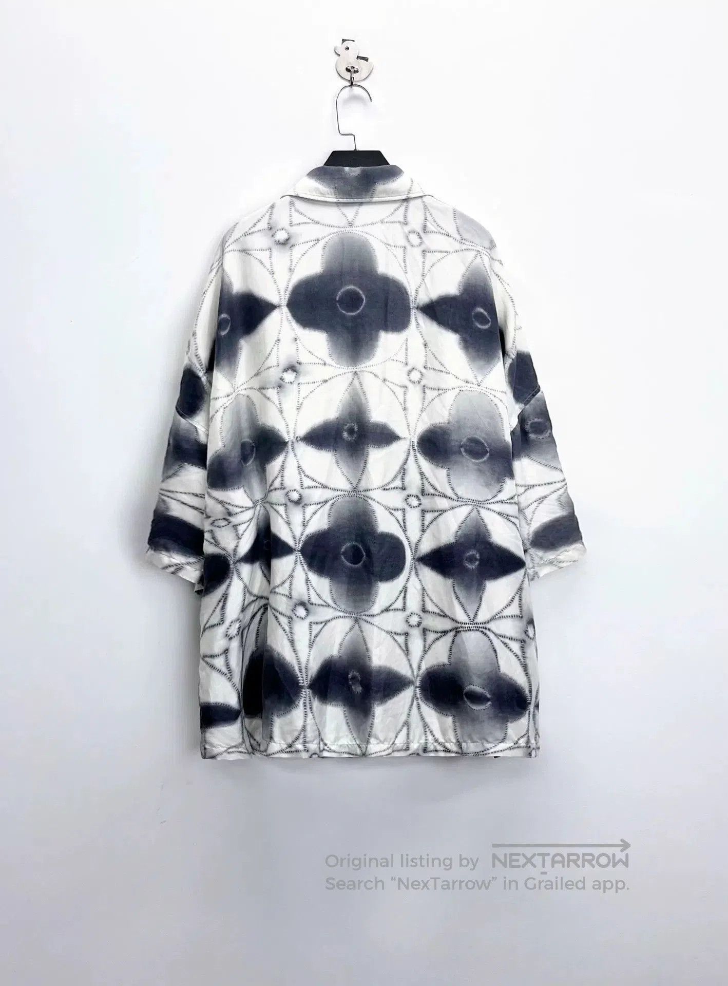 Louis Vuitton Louis Vuitton Black White Ink Tie. Size US XL / EU 56 / 4 - 2 Thumbnail