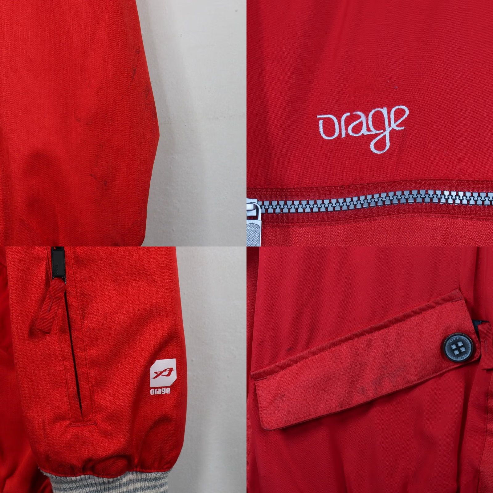 Orage Orage Jacket Womens S Red Winter Size Bala Ski Snow Outerwear Full Zip Size S / US 4 / IT 40 - 8 Thumbnail