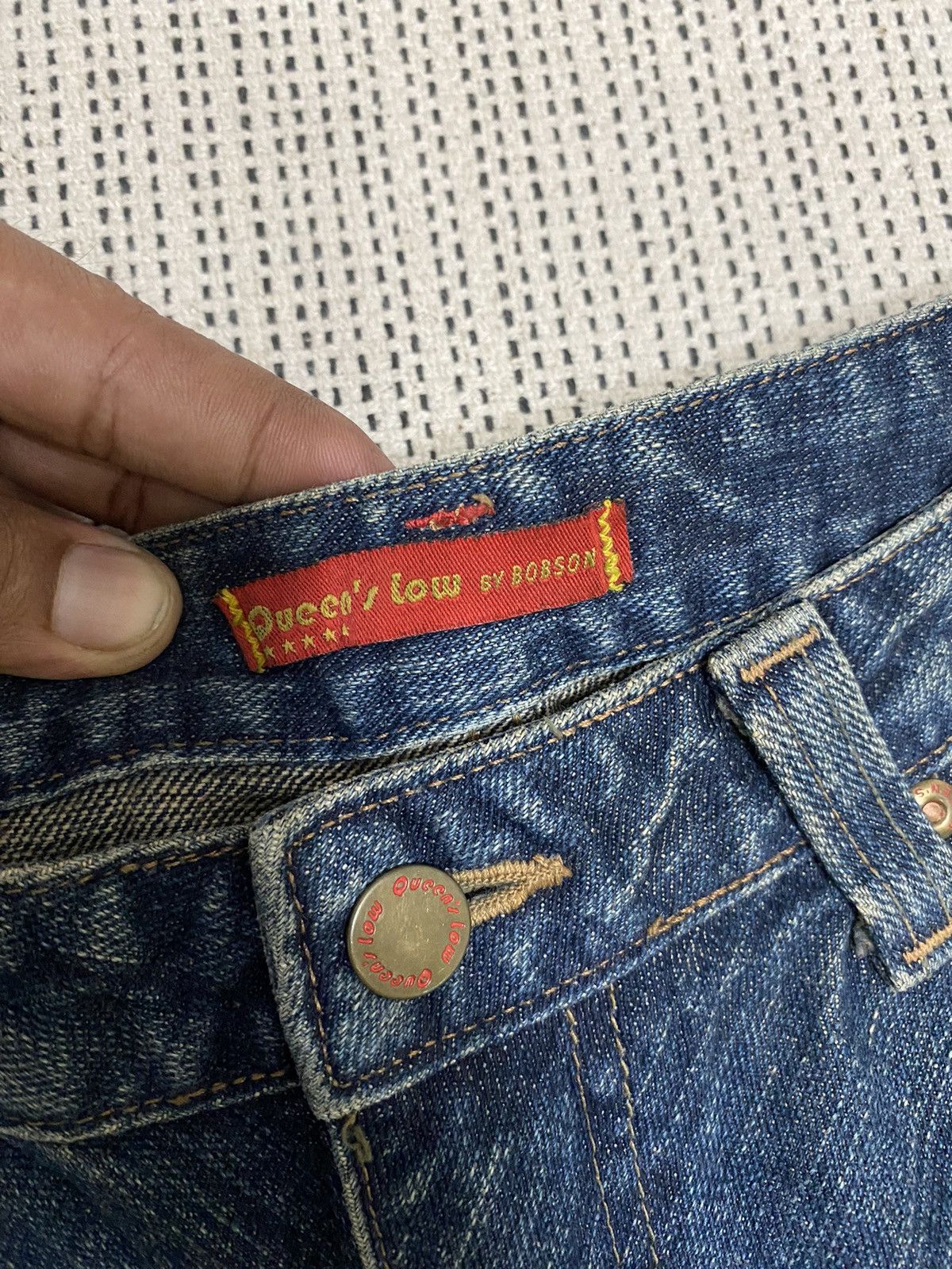 Japanese Brand BOOTCUT QUEEN’s LOW BY BOBSON VERY RARE Size US 29 - 4 Thumbnail