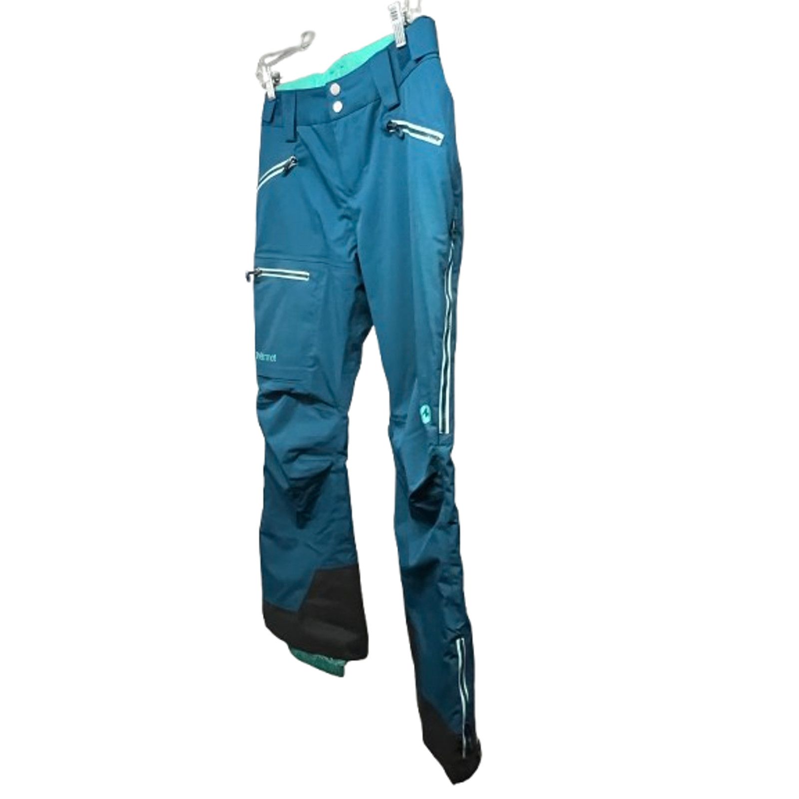 Marmot MARMOT Recco Ski Snowboard Lined Teal Pants 30x30 Pockets Size US 30 / EU 46 - 5 Thumbnail
