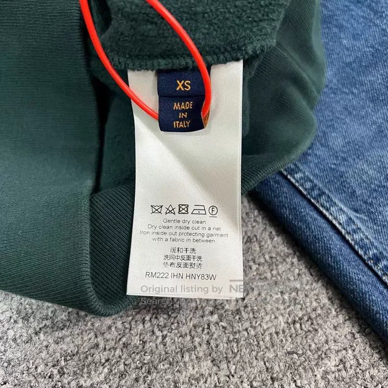 Louis Vuitton Louis Vuitton Denim paneled hooded jacket Size US XS / EU 42 / 0 - 8 Thumbnail