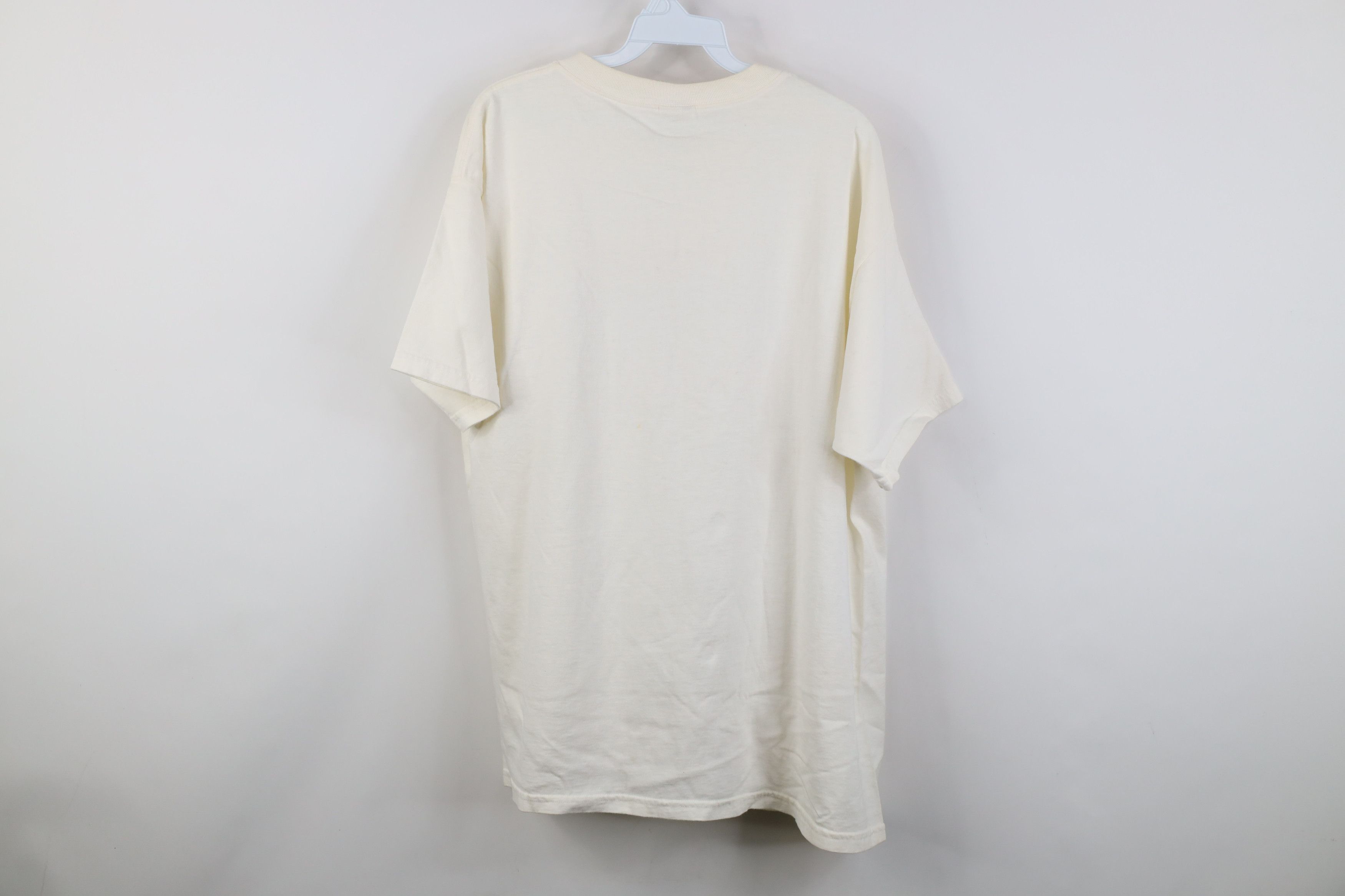 Vintage Vintage 90s Streetwear Jesus Is My Boss Holy Bible T-Shirt Size US XL / EU 56 / 4 - 9 Thumbnail