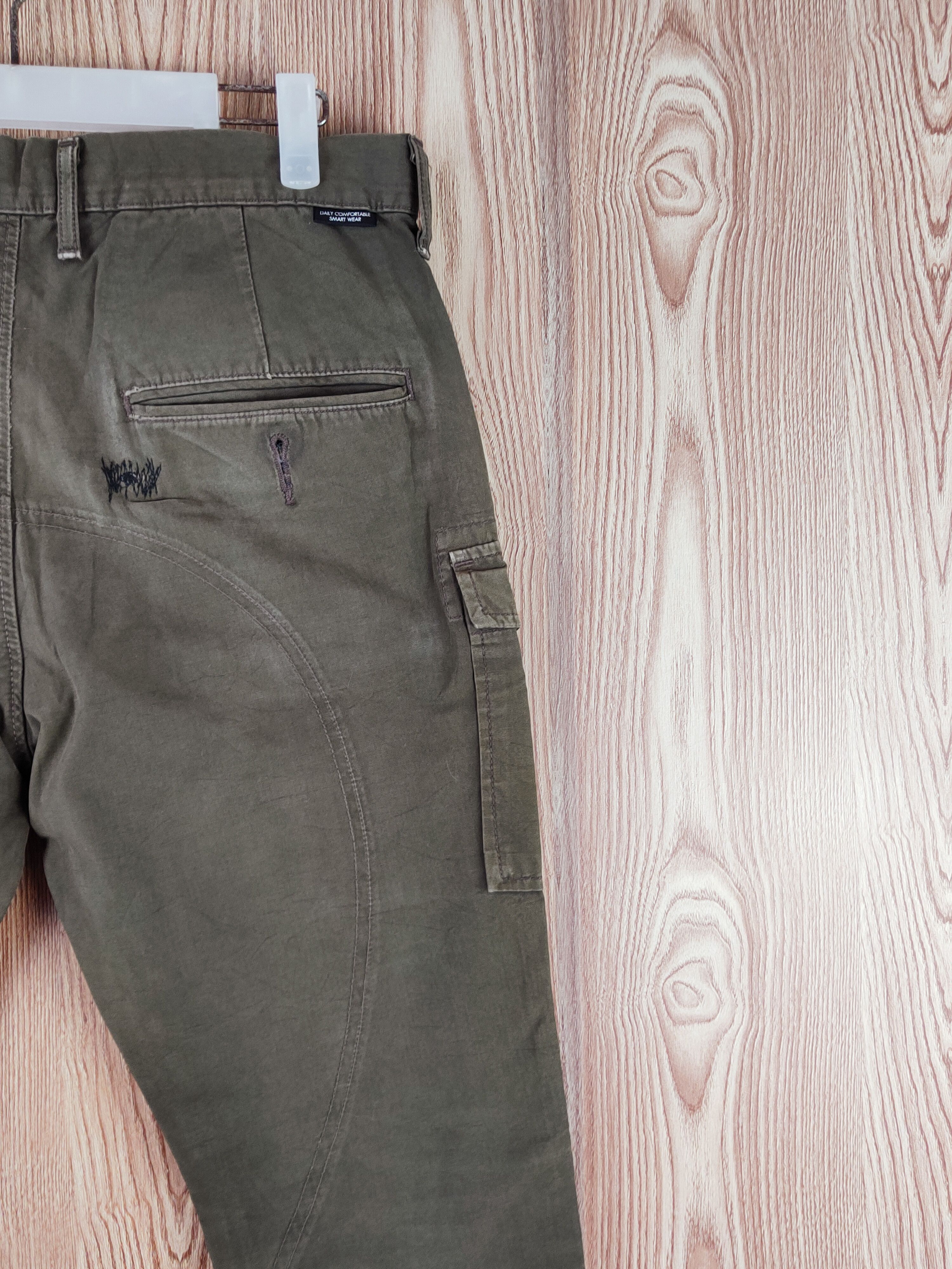 Edwin Edwin Olive Multipocket Tactical Cargo Pants #W849 Size US 30 / EU 46 - 12 Thumbnail