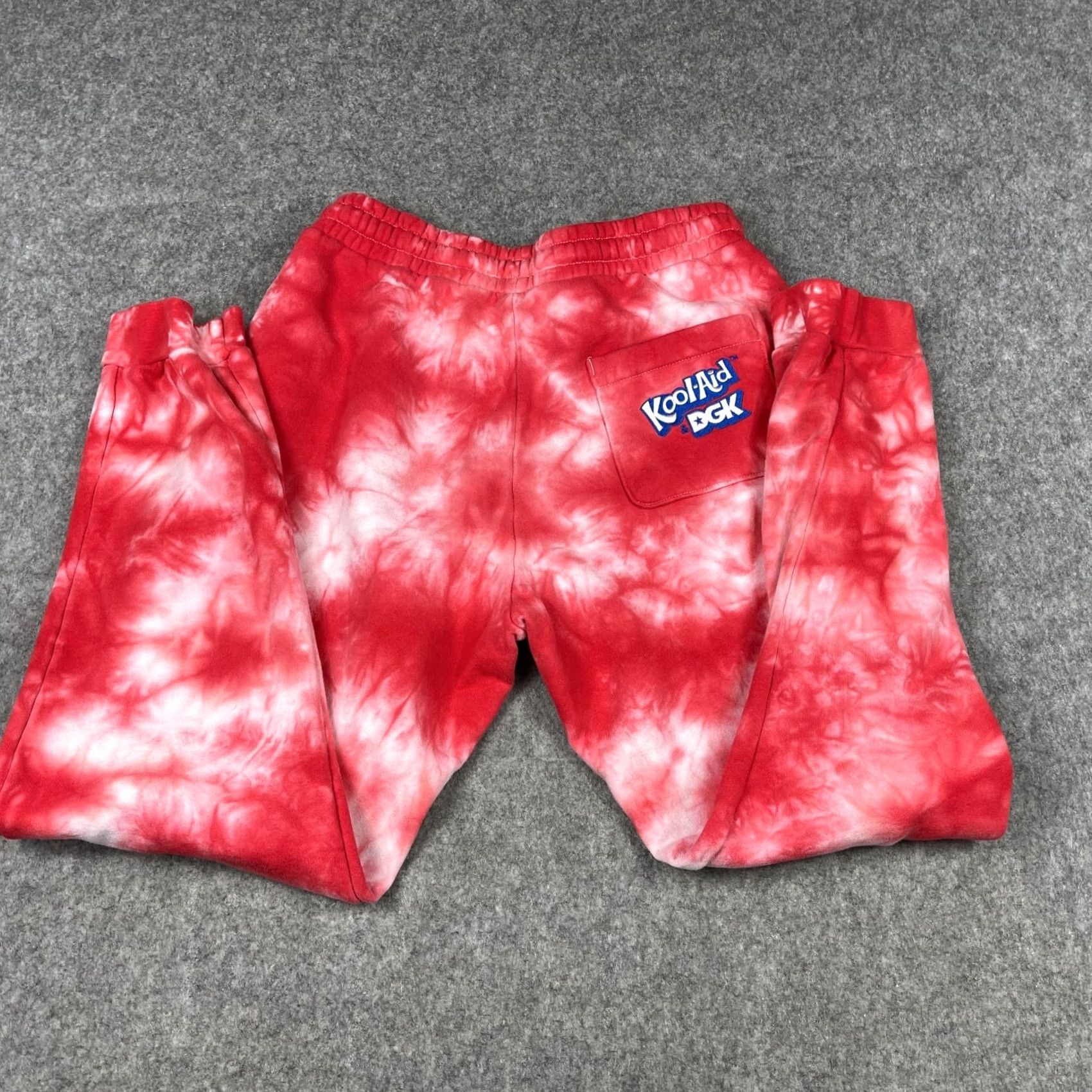 DGK New Title: DGK X KoolAid Smash Red Tie Dye Sweatpants Medium Size US 31 - 4 Thumbnail