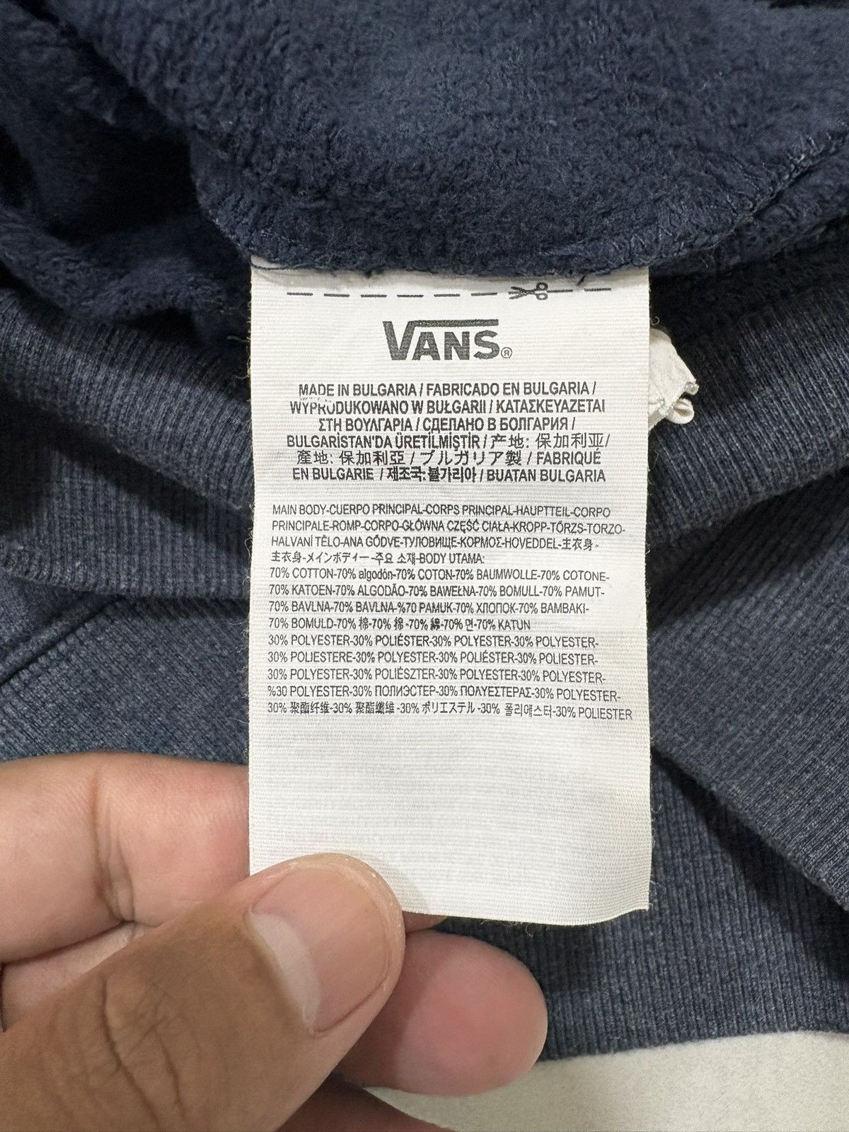Vans Vans big logo big size made in Bulgaria Size US L / EU 52-54 / 3 - 8 Thumbnail