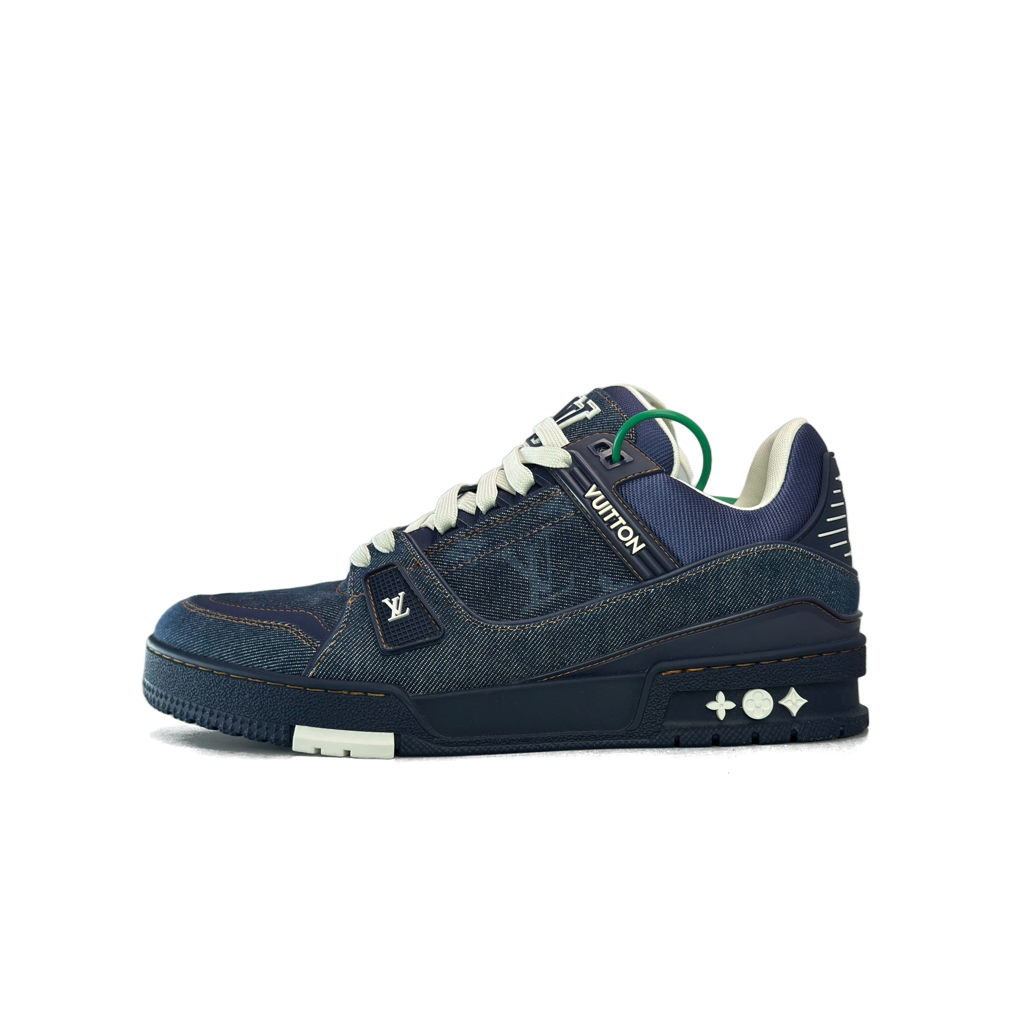 Louis Vuitton Louis Vuitton Denim Trainer Sneakers US 7 Size US 7 / EU 40 - 1 Thumbnail