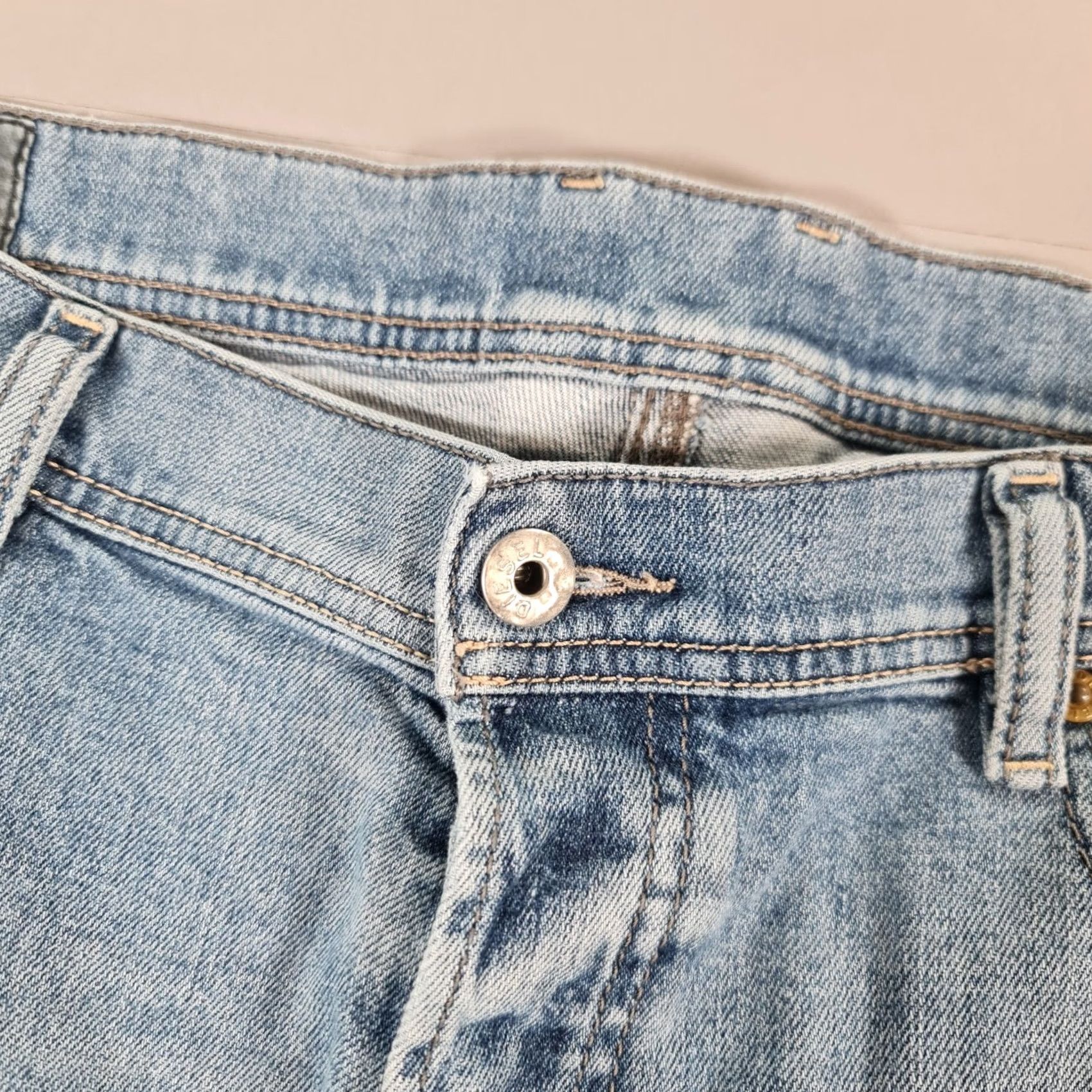 Diesel Diesel Jeans W36 L29 Tepphar Slim Stretch Denim 0982H Carrot Blue 5-Pocket Mens Regular Cotton Size US 36 / EU 52 - 4 Thumbnail