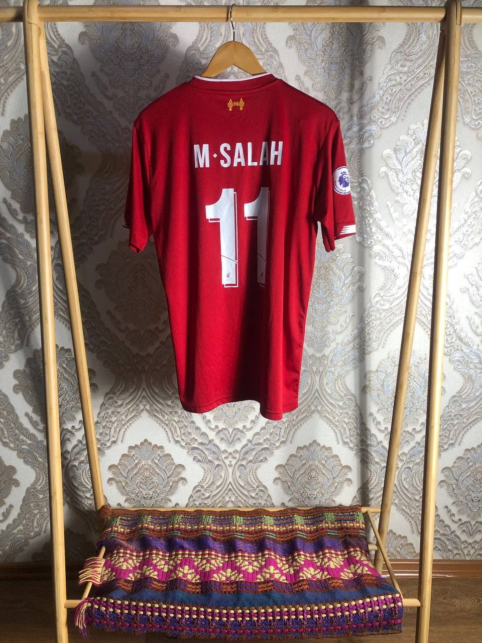 Vintage Very Rare New Balance Liverpool England Soccer Jersey Retro Size US XXL / EU 58 / 5 - 1 Thumbnail