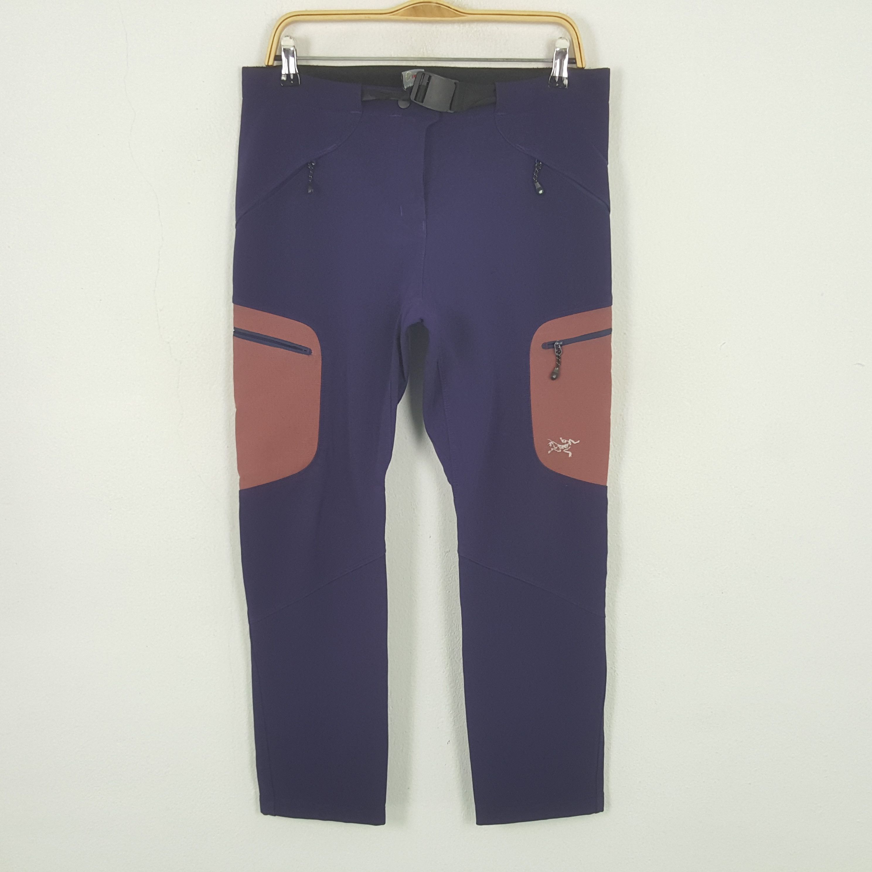 Vintage Peak Logo Arcteryx Hiking Cargo Sport Pants RR5