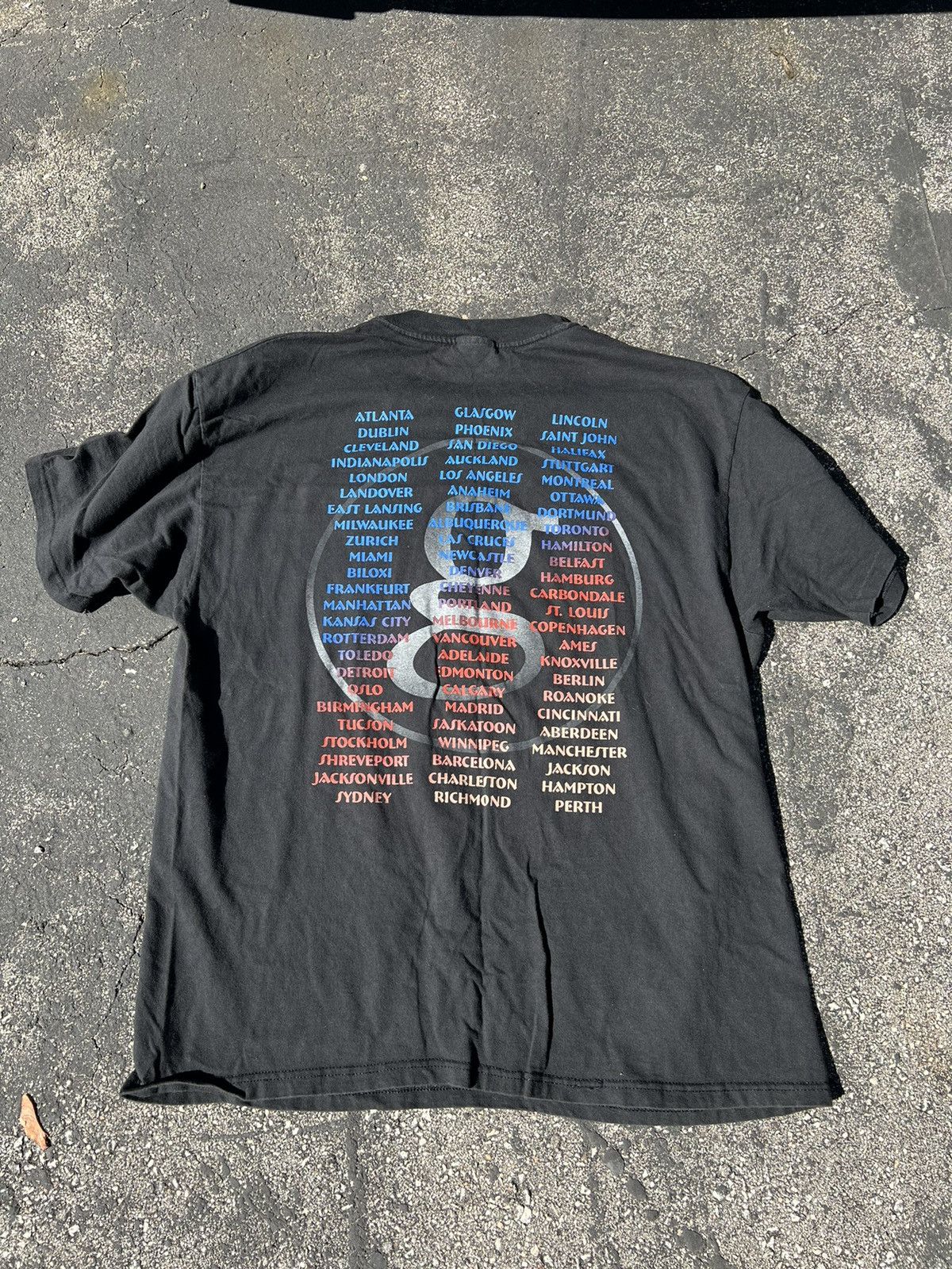 Band Tees × Vintage Vintage 90s Garth Brooks Fresh Horses Tour T-Shirt Size US XL / EU 56 / 4 - 2 Thumbnail