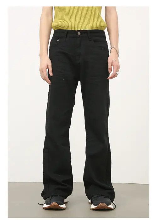 Hypebeast × Japanese Brand × Jean Men's loose straight casual flared jeans Size US 32 / EU 48 - 4 Thumbnail