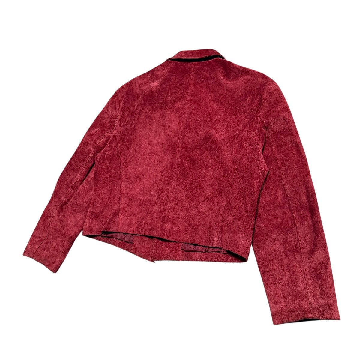 Yohji Yamamoto Workshop Yohji Yamamoto Suede Leather Jacket Size M / US 6-8 / IT 42-44 - 11 Thumbnail