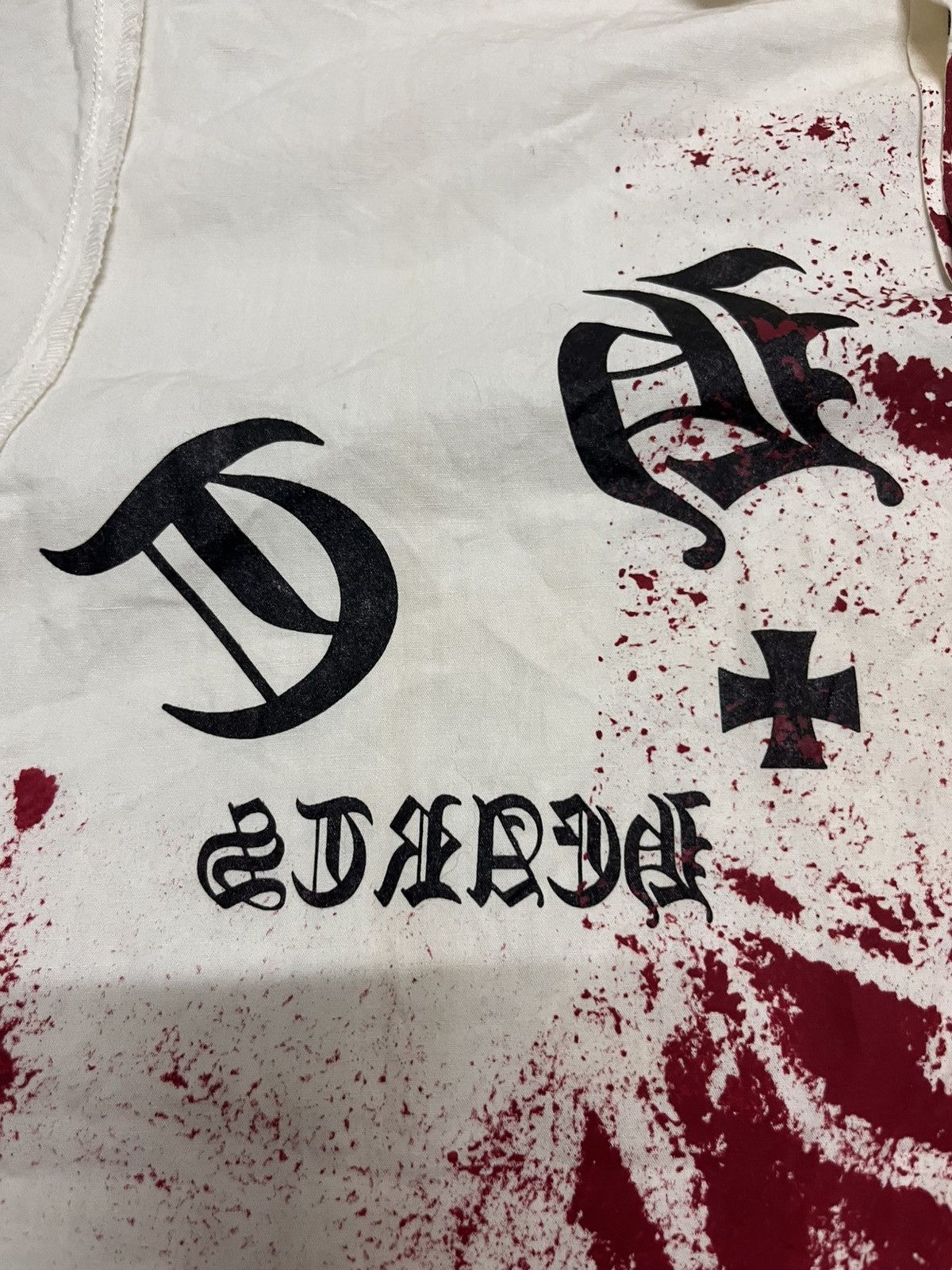 Seditionaries 💥Vtg Y2K Punk No Future Red Fat Hearts Anti Cross Anarchy Size US M / EU 48-50 / 2 - 9 Thumbnail