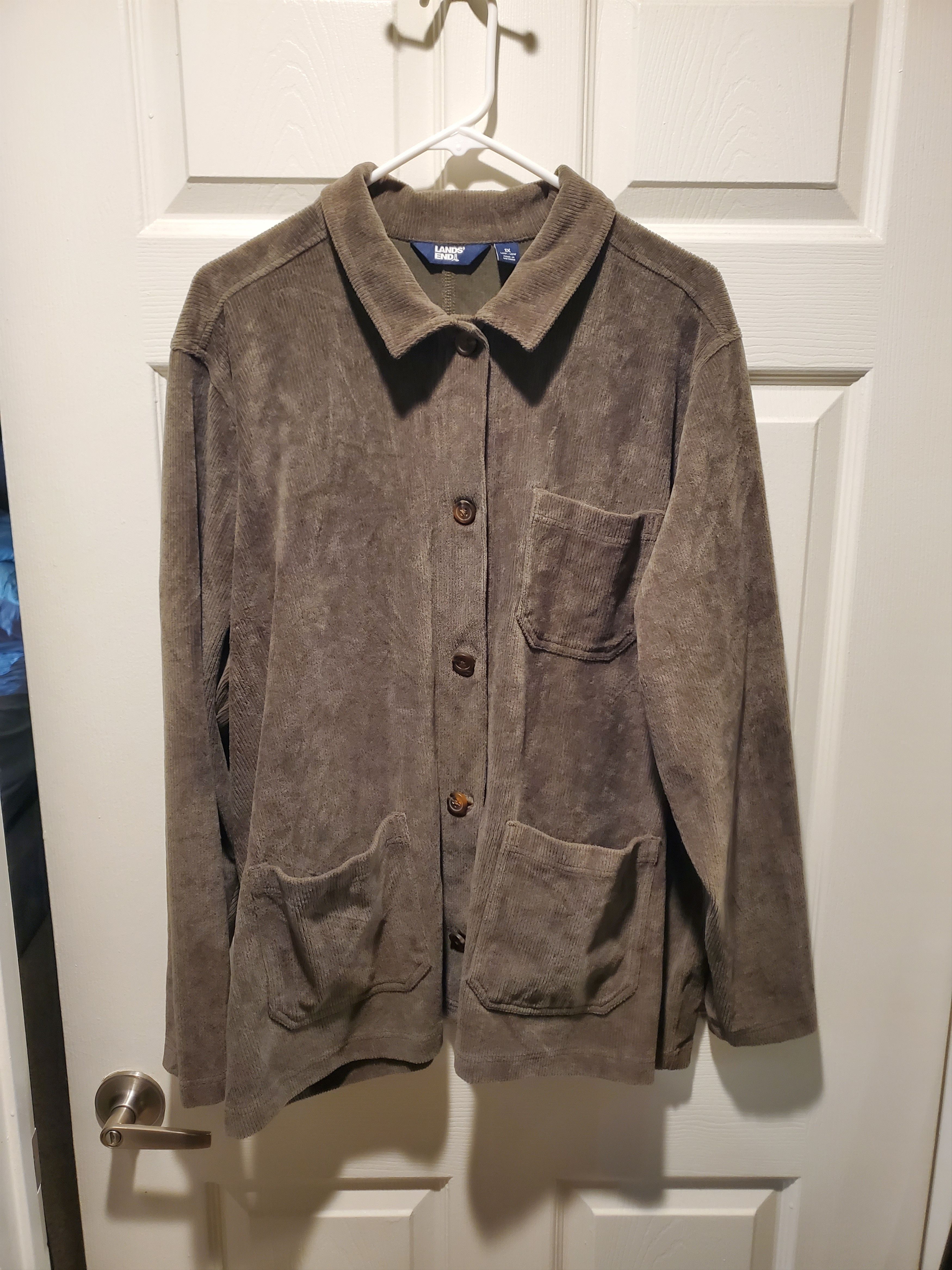 Lands' End Women's Lands End Shacket-size 1x (16w-18w) Size XXL / US 16-18 / IT 52-54 - 1 Thumbnail