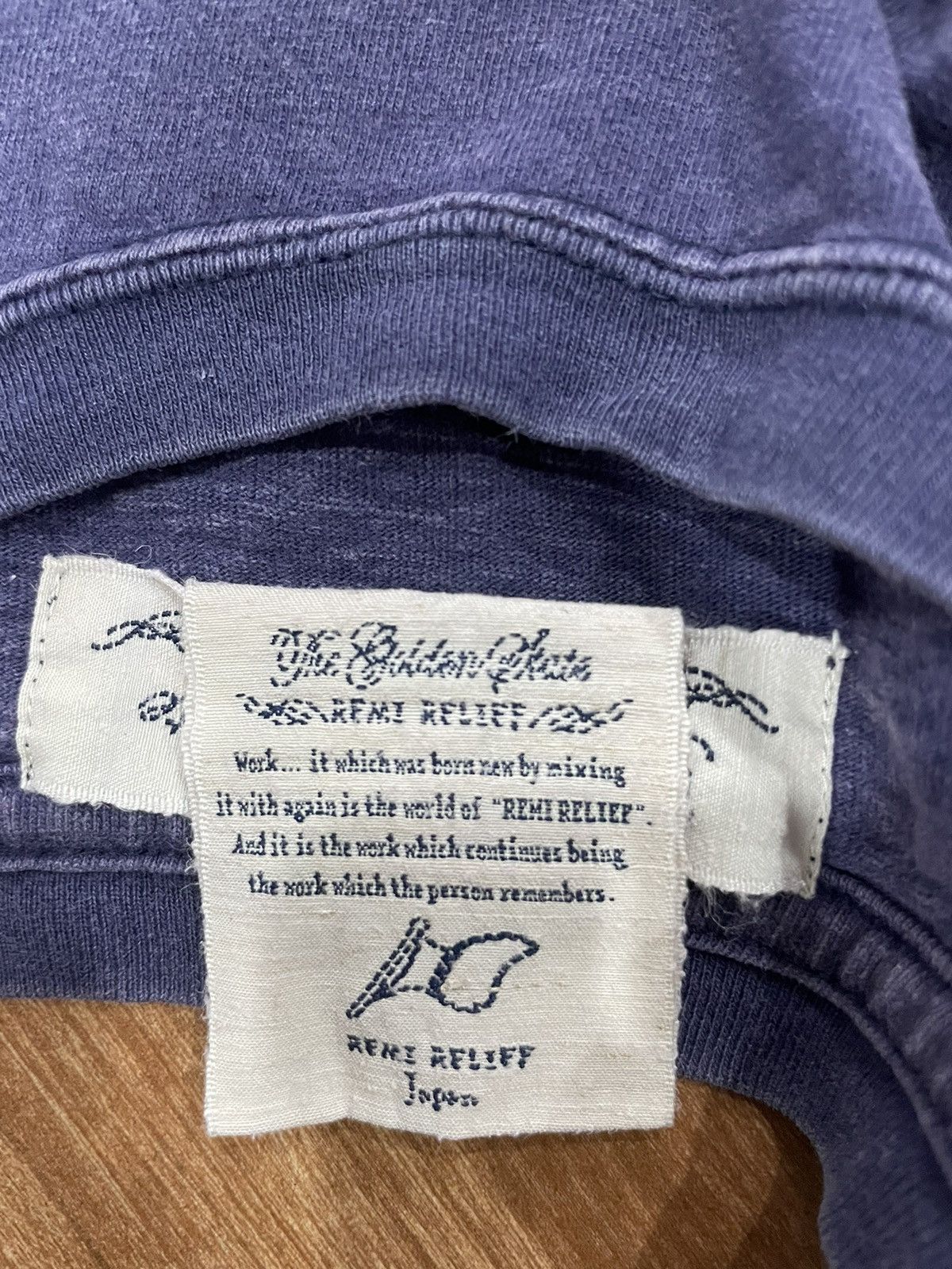 Japanese Brand × Remi Relief × Vintage Remi Relief T-shirt Size US S / EU 44-46 / 1 - 6 Thumbnail