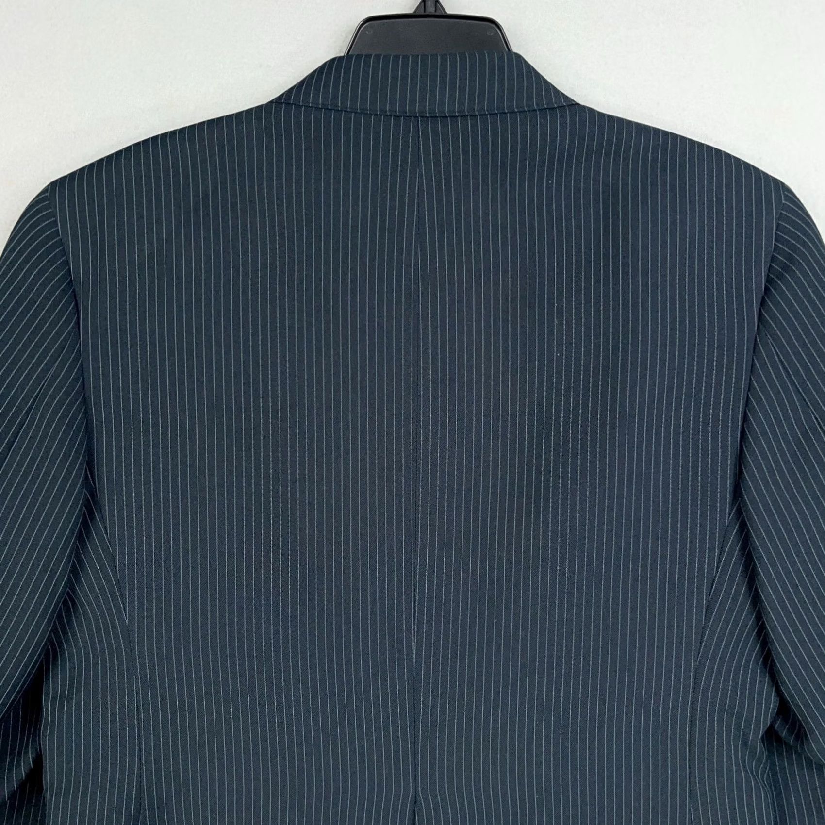 Levi's VINTAGE Levi's Blazer Mens 44R Pinstripe Action Suit Sta Prest Jacket 80s Size 44R - 7 Thumbnail