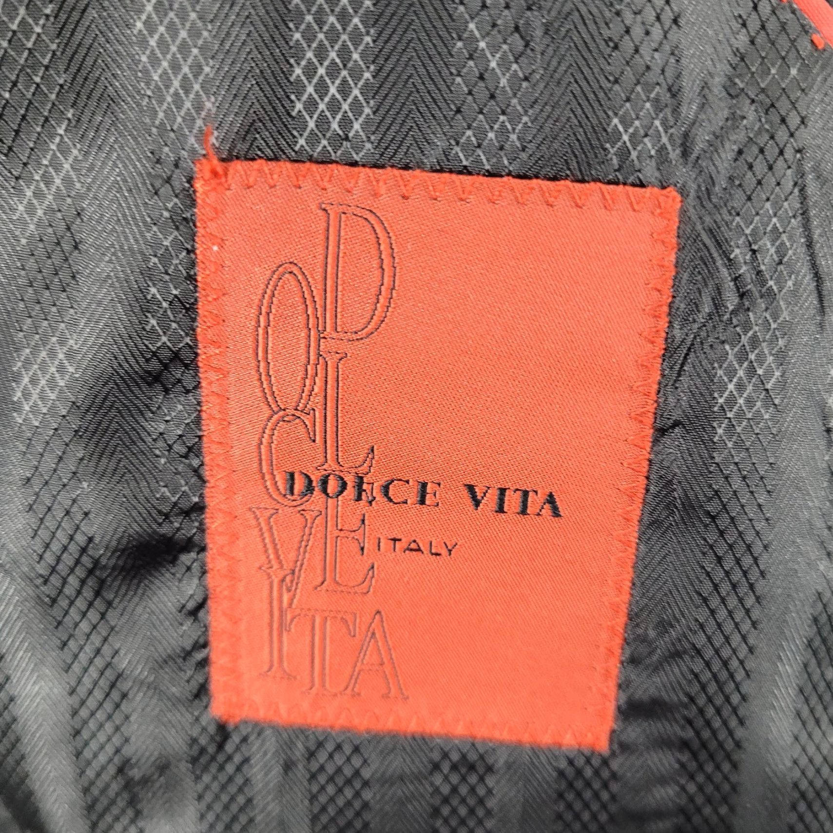 Dolce Vita Dolce Vita Blazer Men 2 Button Notch Double Vented Black 40R Blazer Sport Coat Regular Fit Size 40R - 3 Thumbnail