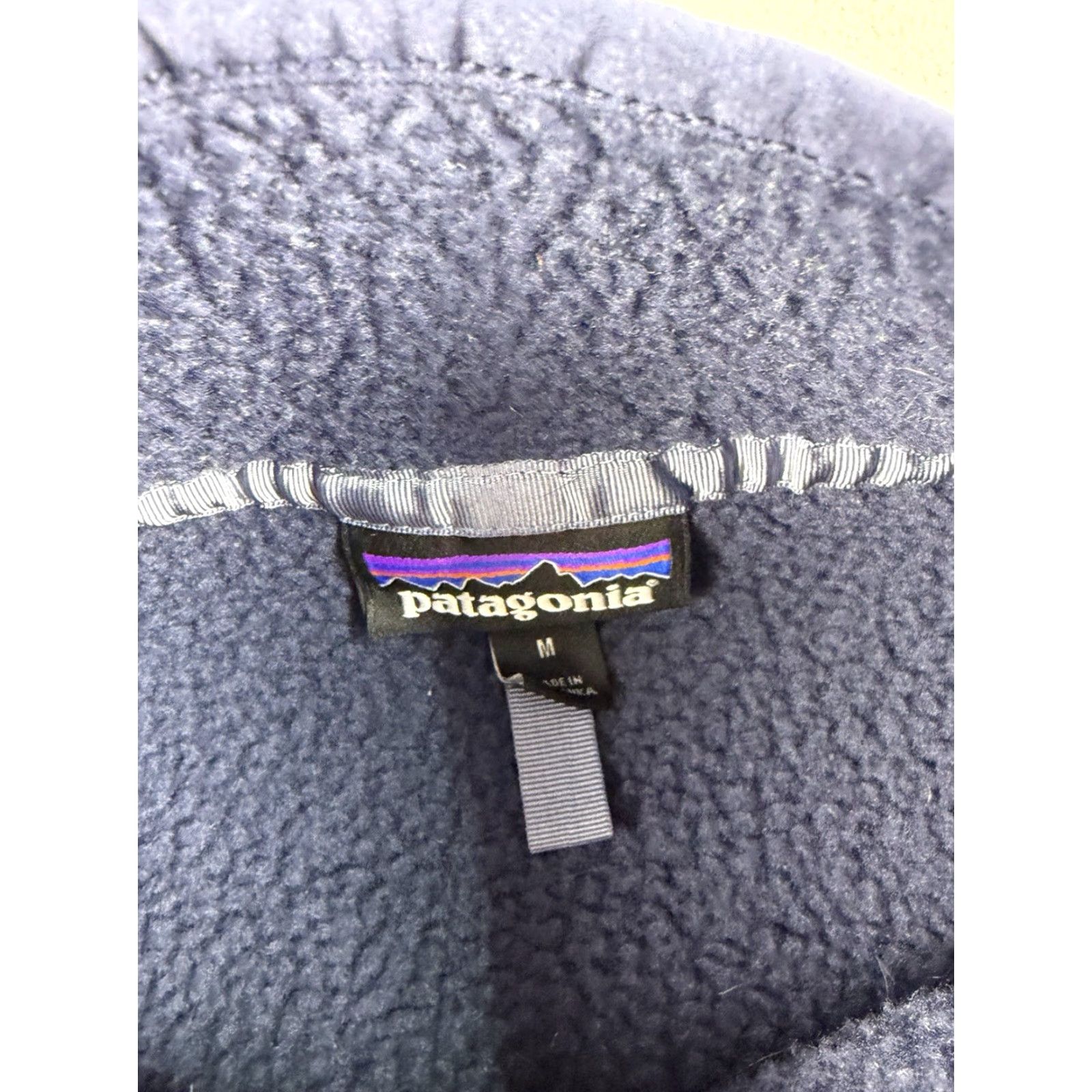Patagonia Patagonia Sweater Pullover Fleece Womens Size M Blue Retro Pile Jacket Collared Long Sleeve Regular Closet Shirt Size M / US 6-8 / IT 42-44 - 3 Thumbnail