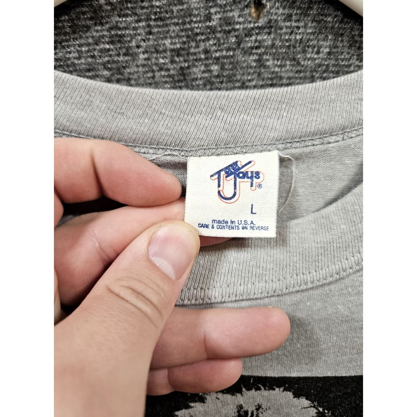 TEE JAYS VINTAGE TeeJays T-Shirt Size US L / EU 52-54 / 3 - 4 Thumbnail